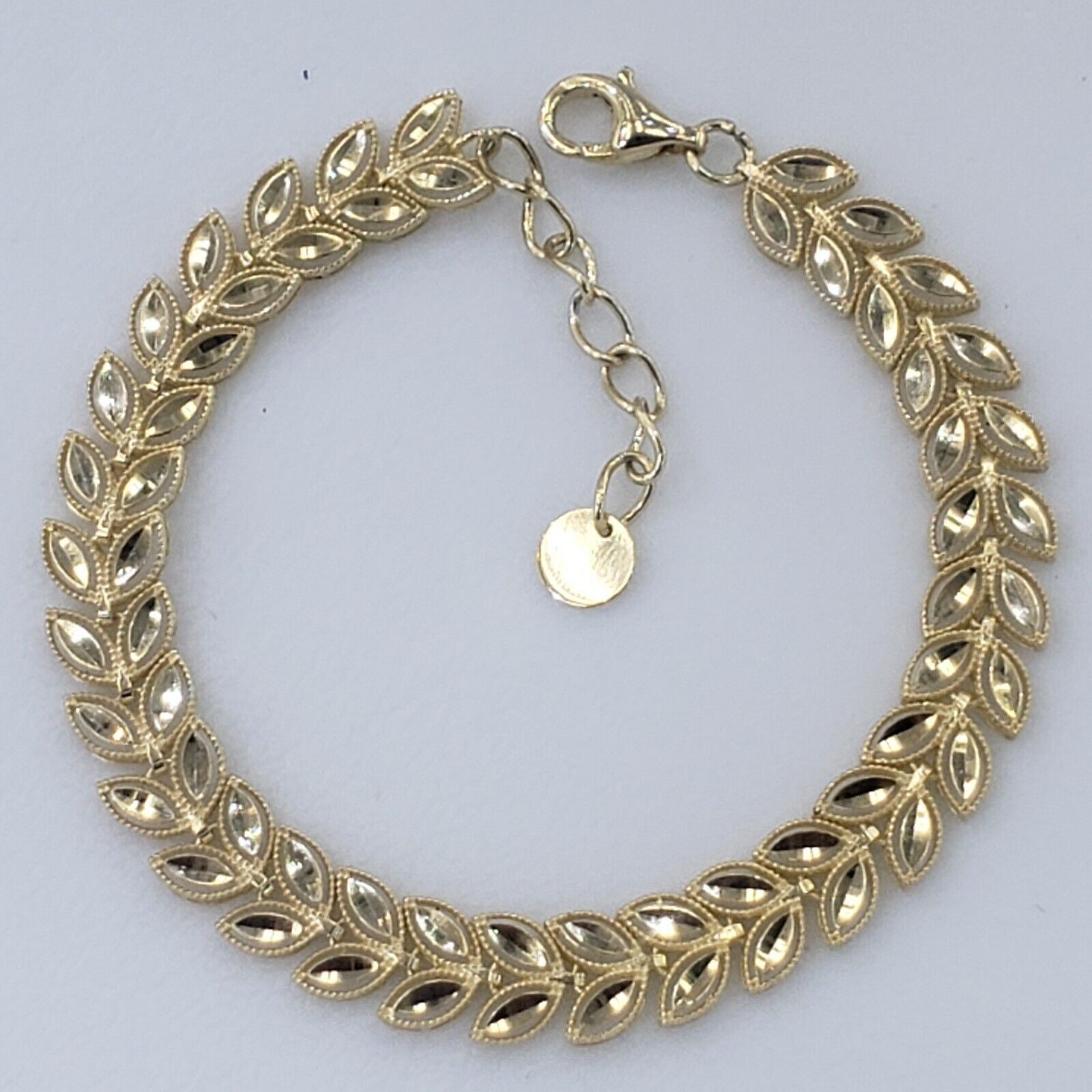 The Unbranded Brand real 14k gold bracelet adjustable Size ONE SIZE - 11 Thumbnail