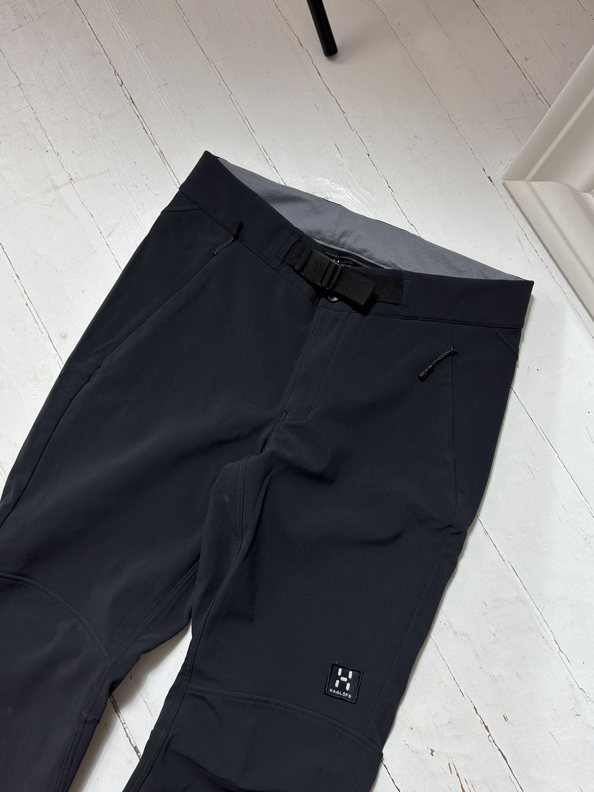 Haglofs VINTAGE HAGLOFS MINI LOGO TRACKING PANTS Size 28" / US 6 / IT 42 - 3 Thumbnail
