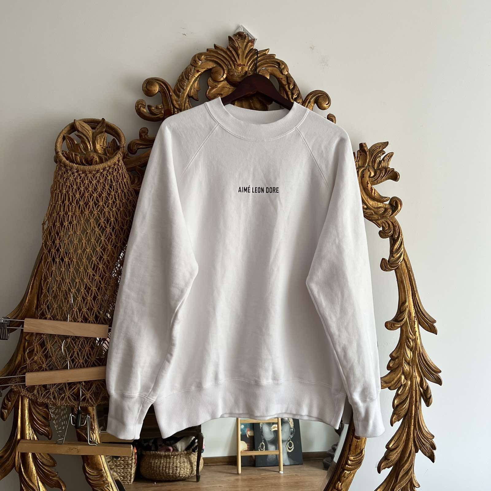 Aime Leon Dore Apple Energy Crewneck Sweat / Ash Grey