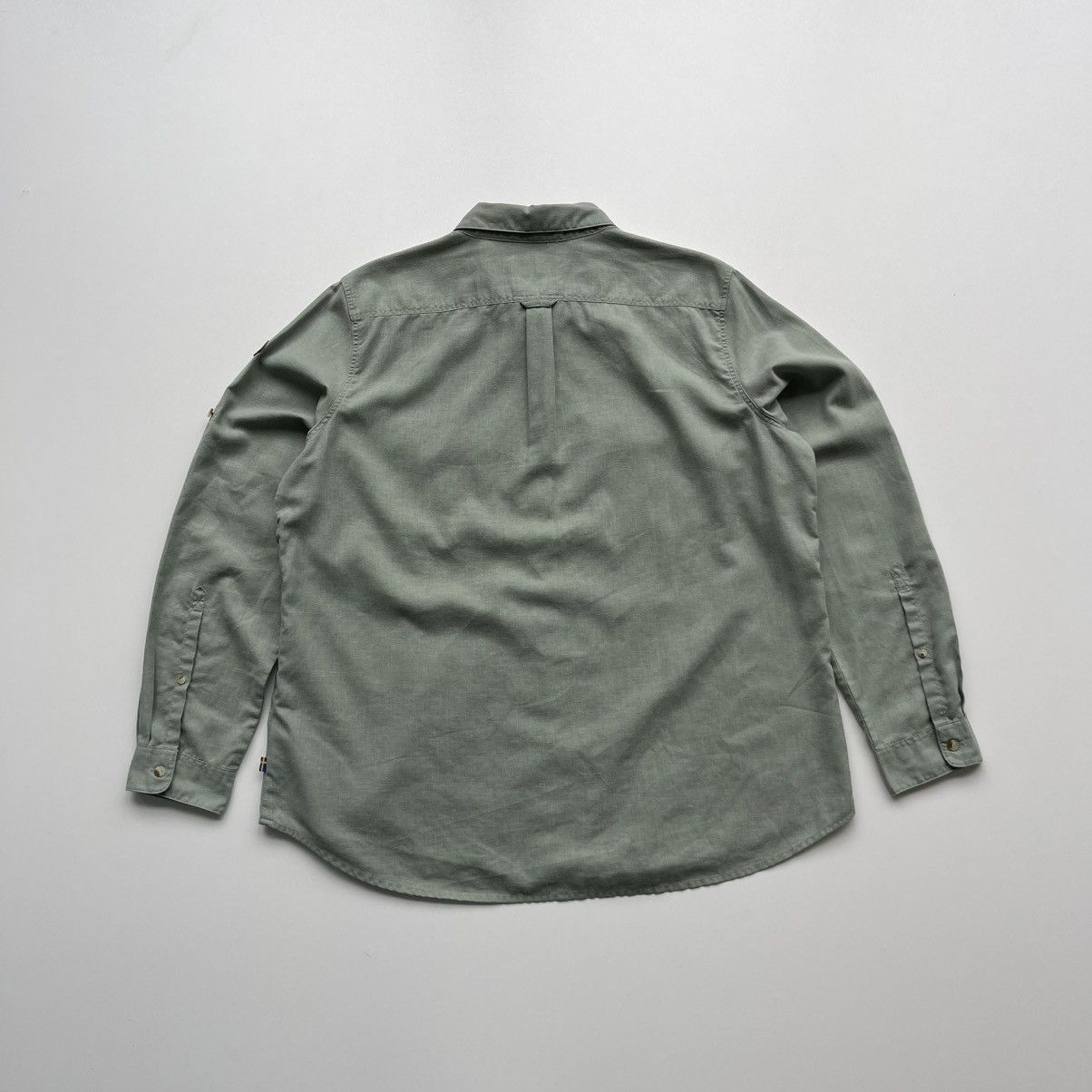 Fjallraven Fjallraven W Ovik Travel Comfort Fit Logo Hamp Shirt LS Mint Size XL / US 12-14 / IT 48-50 - 3 Thumbnail