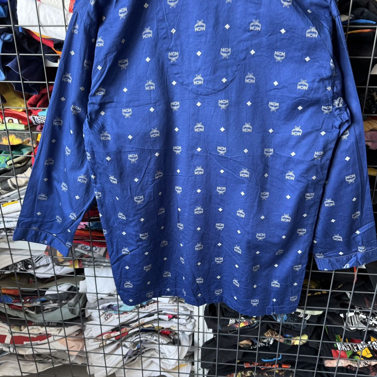 MCM Vintage MCM Legere Monogram Button Up Shirt Size US M / EU 48-50 / 2 - 8 Thumbnail