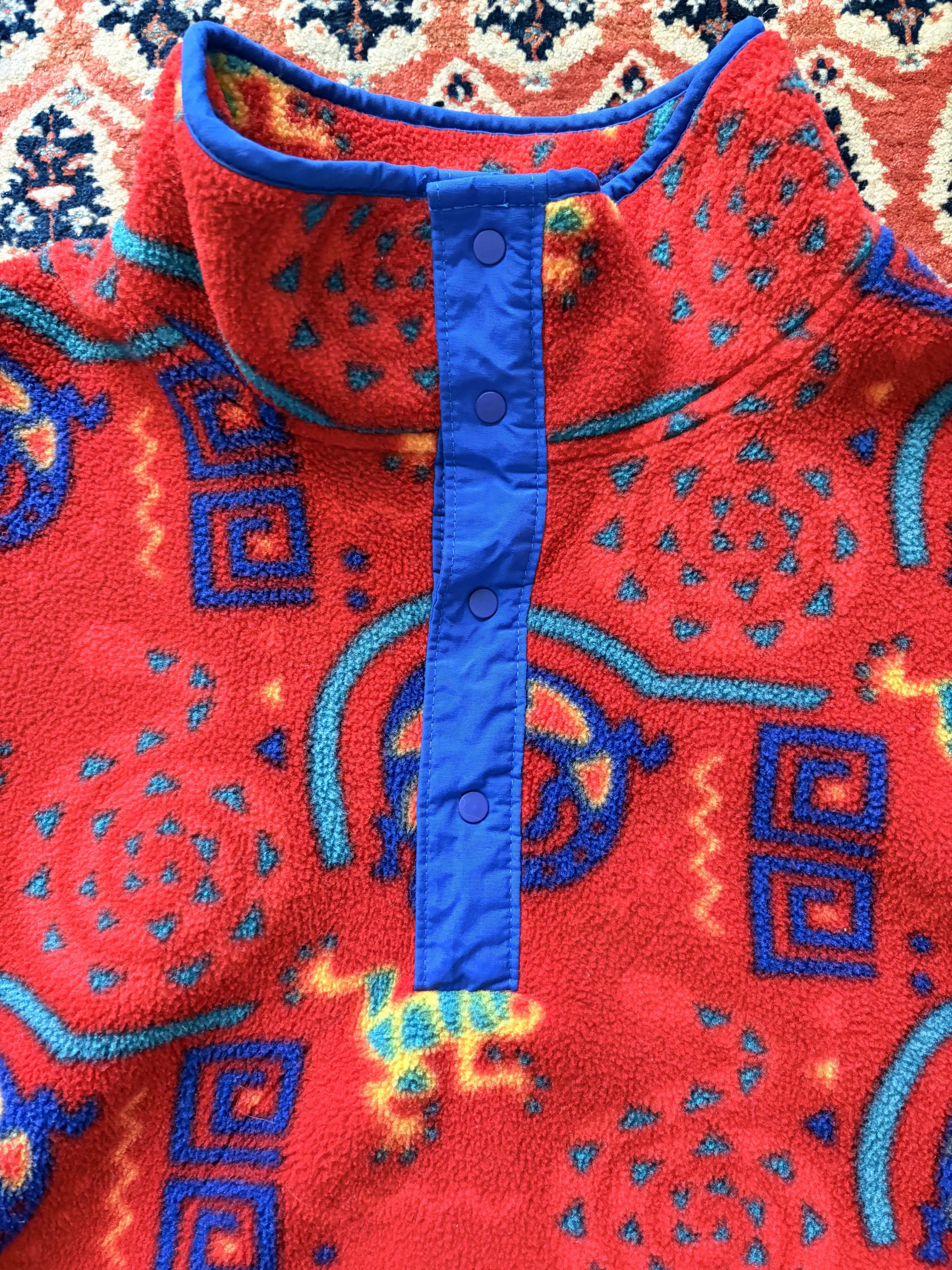 L.L. Bean Vintage L.L. Bean Synchilla Snap Fleece Size US S / EU 44-46 / 1 - 4 Thumbnail