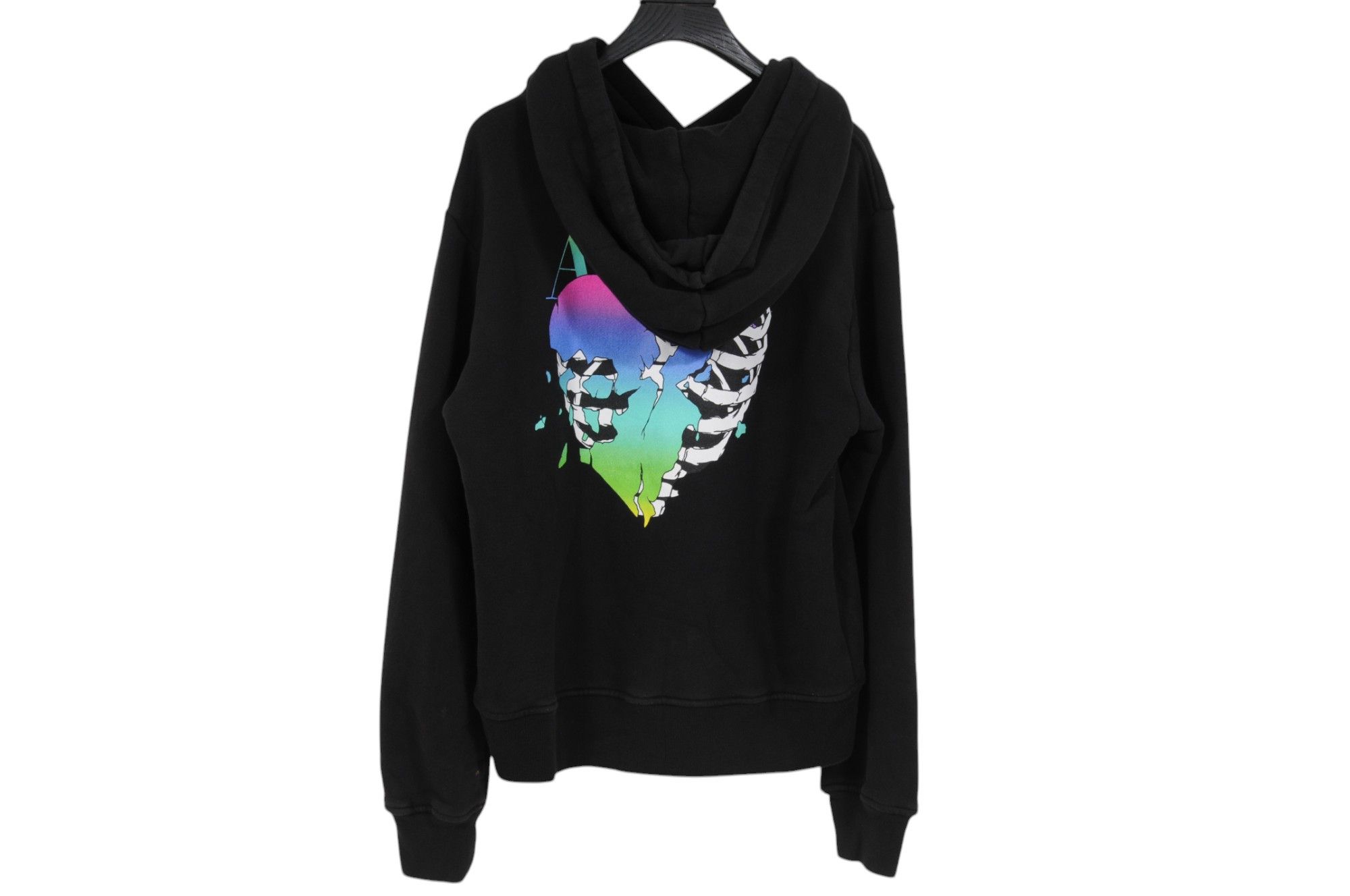 Amiri Lovers Skeleton Heart Hoodie Size L / US 10 / IT 46 - 2 Thumbnail