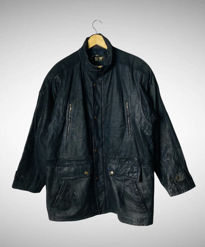 Genuine Leather US Air Force Sky Bombers Parka Leather Jacket Size US XL / EU 56 / 4 - 1 Thumbnail