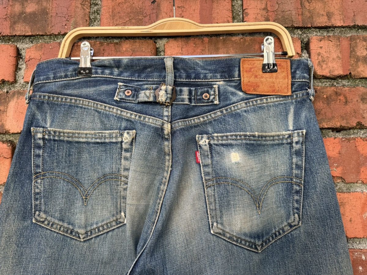 Levi's Vintage Clothing W34x34.5 Vintage levi’s 702 redline big E buckle back Size US 34 / EU 50 - 6 Thumbnail