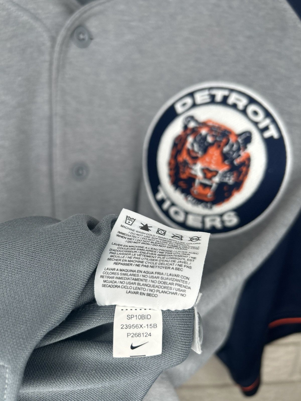 Nike Nike Detroit Tigers Brandon Inge Baseball Jersey Size US XL / EU 56 / 4 - 15 Thumbnail