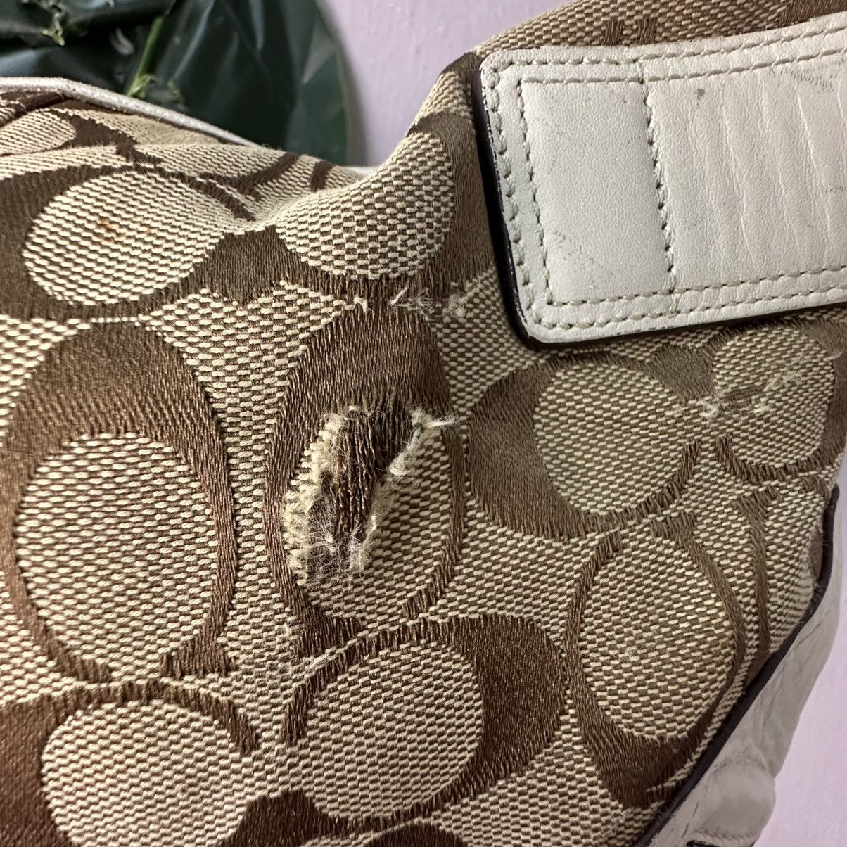 Coach × Genuine Leather Coach Handbag Size ONE SIZE - 10 Thumbnail