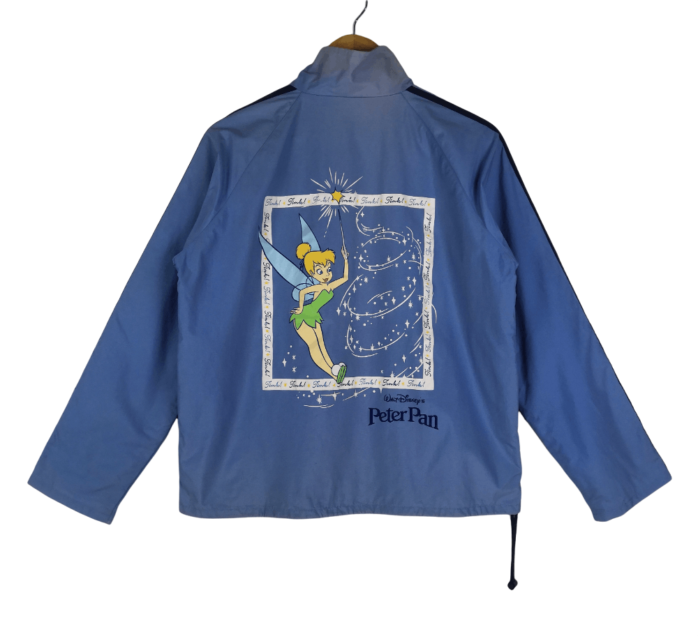 Disney Vintage Disney Peter Pan Tinkerbell Jacket Windbreaker Size US M / EU 48-50 / 2 - 1 Thumbnail