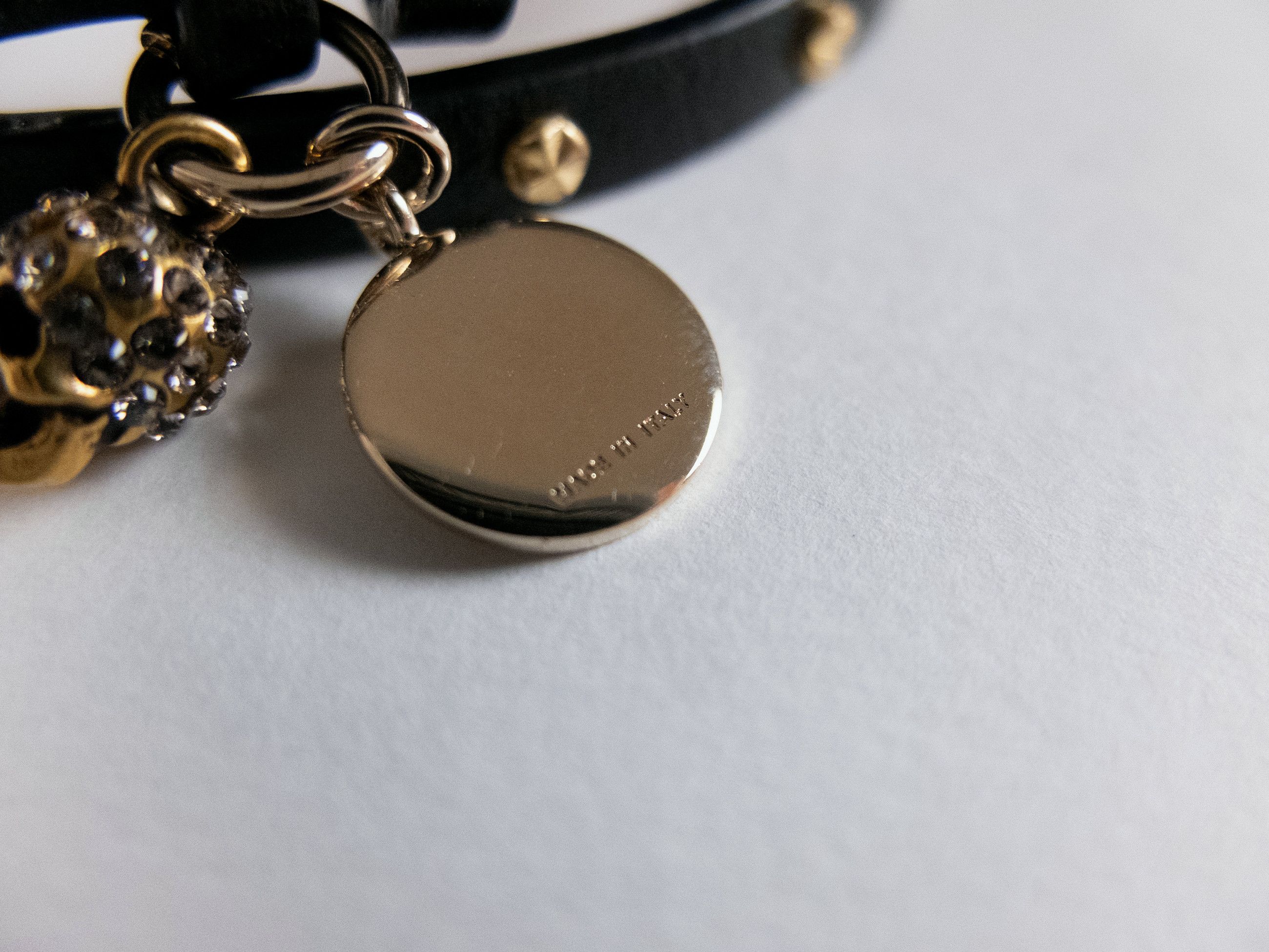 Alexander McQueen ALEXANDER MCQUEEN black 3x wrap studded leather bracelet q Size ONE SIZE - 4 Thumbnail
