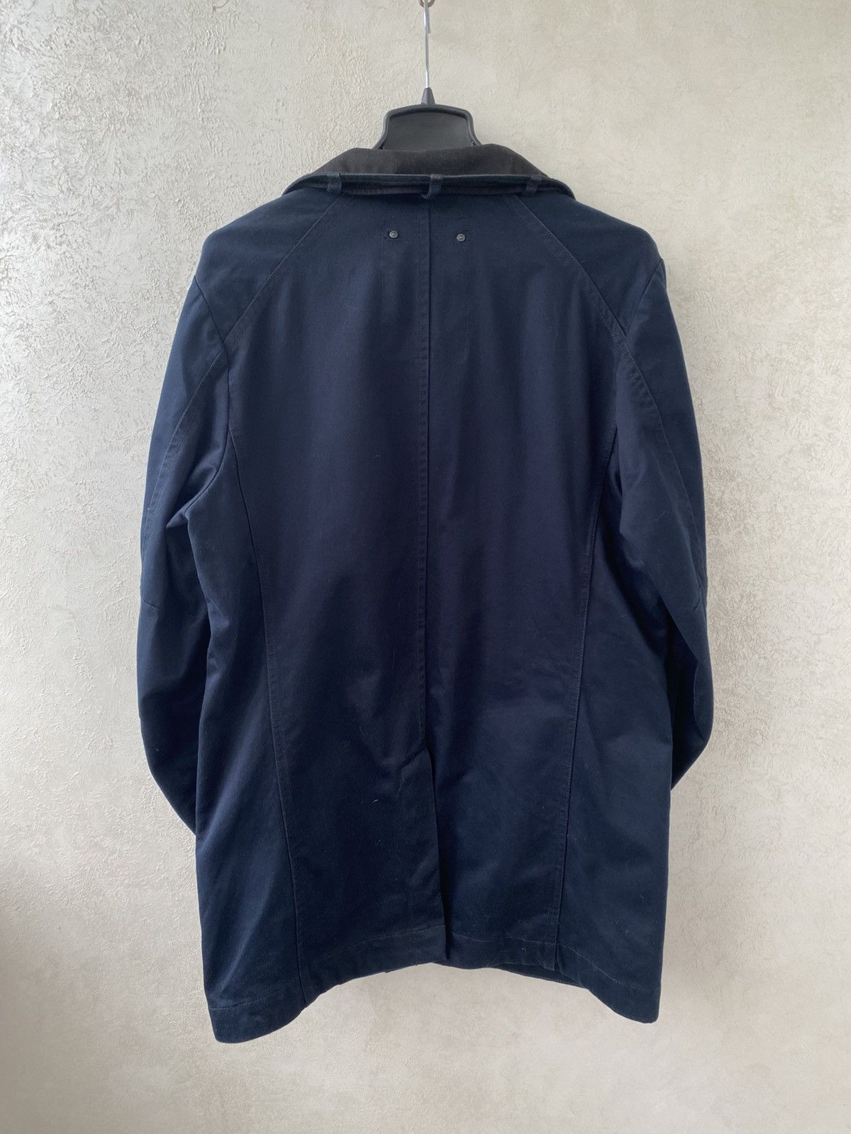 G-Star G-Star Raw Garber Navy Military Cotton Trench Coat Jacket Size US M / EU 48-50 / 2 - 20 Thumbnail