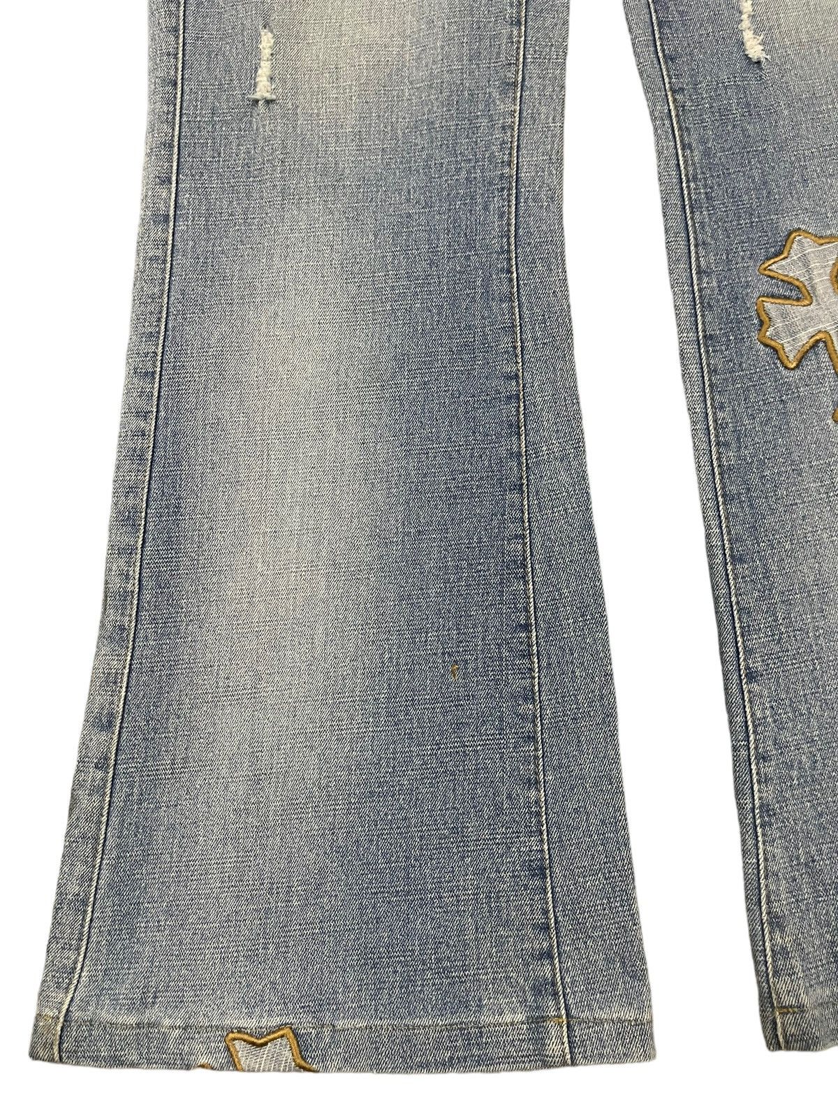 semanticdesign Vintage Japanese Cross Patch Style Chrome Hearts Inspired Size US 29 - 5 Thumbnail