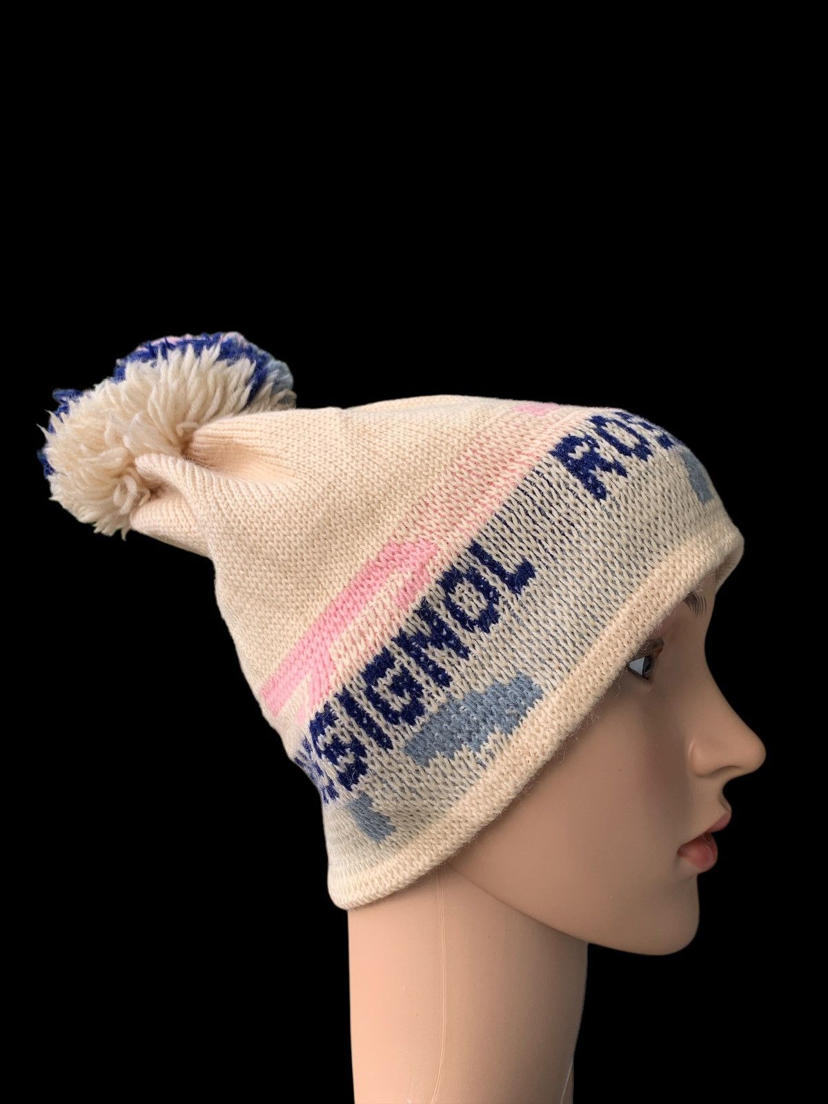 Designer × Japanese Brand Rossignol Crochet Beanie Mitsui Bussan Size ONE SIZE - 3 Thumbnail