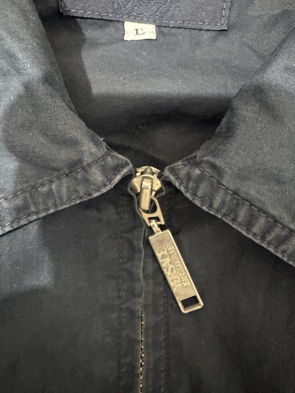 Versace Jeans Couture Vintage Versace Jeans Couture Back Logo Cotton Jacket Size US L / EU 52-54 / 3 - 4 Thumbnail