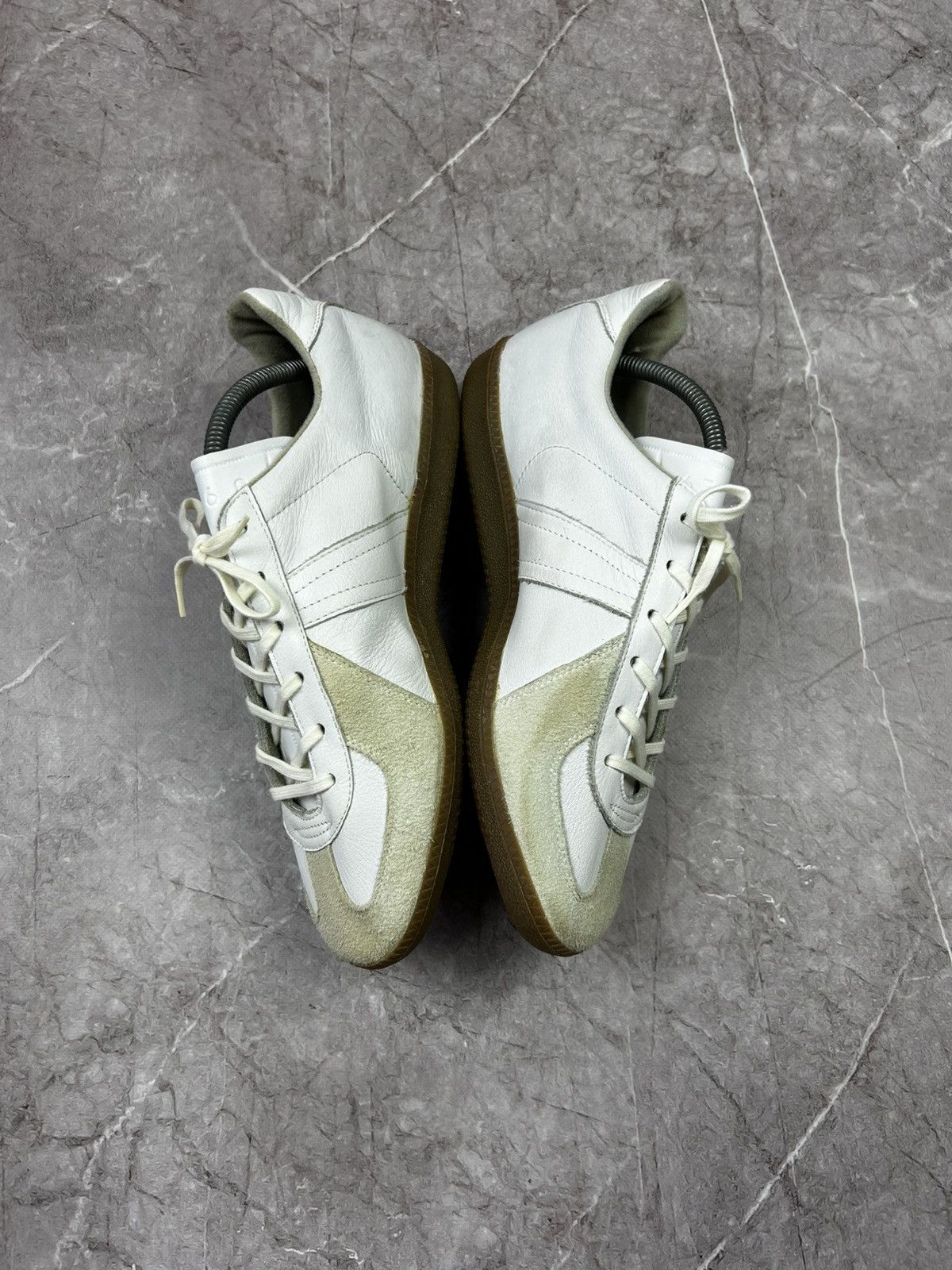 Vintage BW Sport Shoes Vintage Leather Sneakers Shoes Bundeswehr Size US 9 / EU 42 - 9 Thumbnail