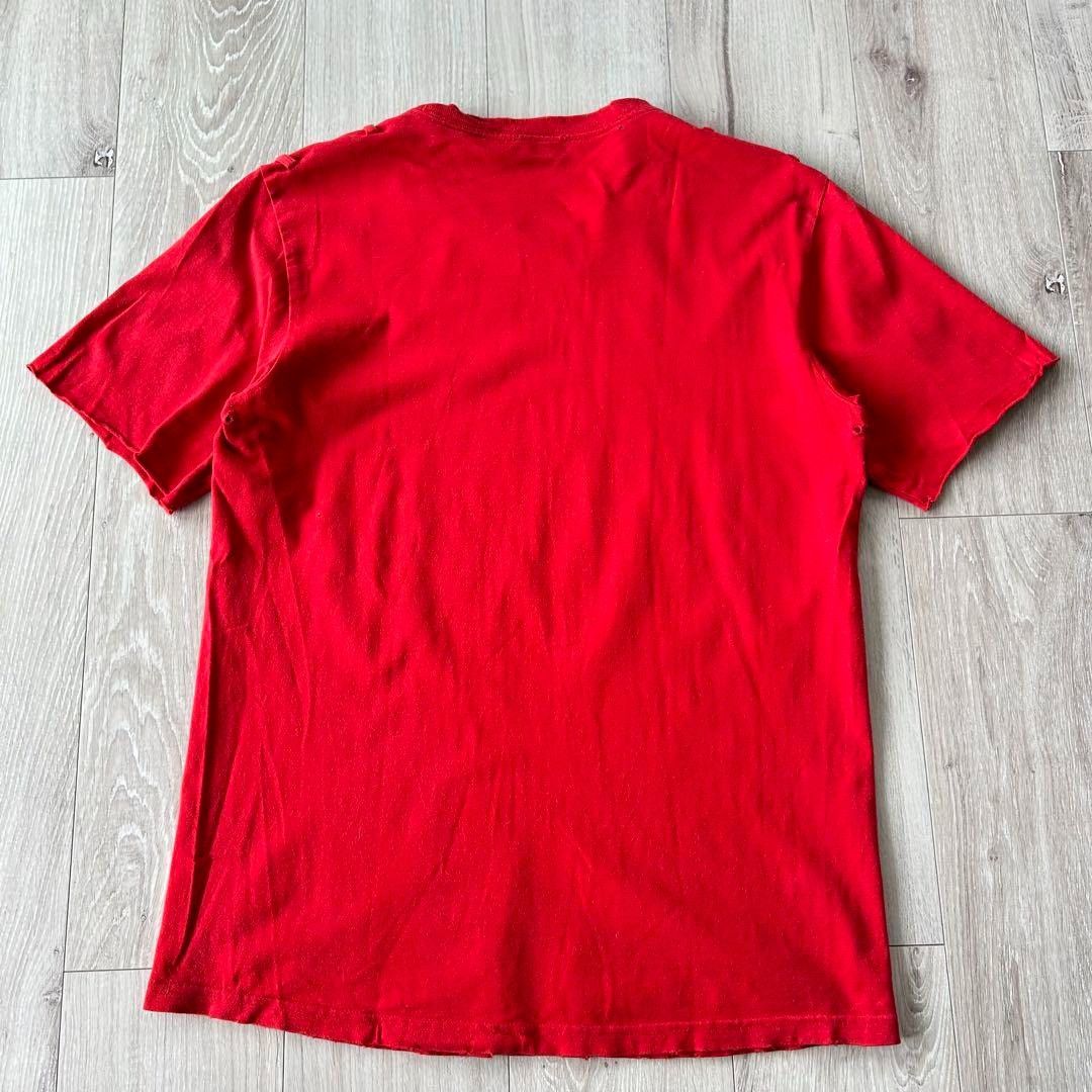 Number (N)ine NUMBER (N)INE Guns Short Sleeve T-shirt Heart Cross Red L Size US L / EU 52-54 / 3 - 3 Thumbnail
