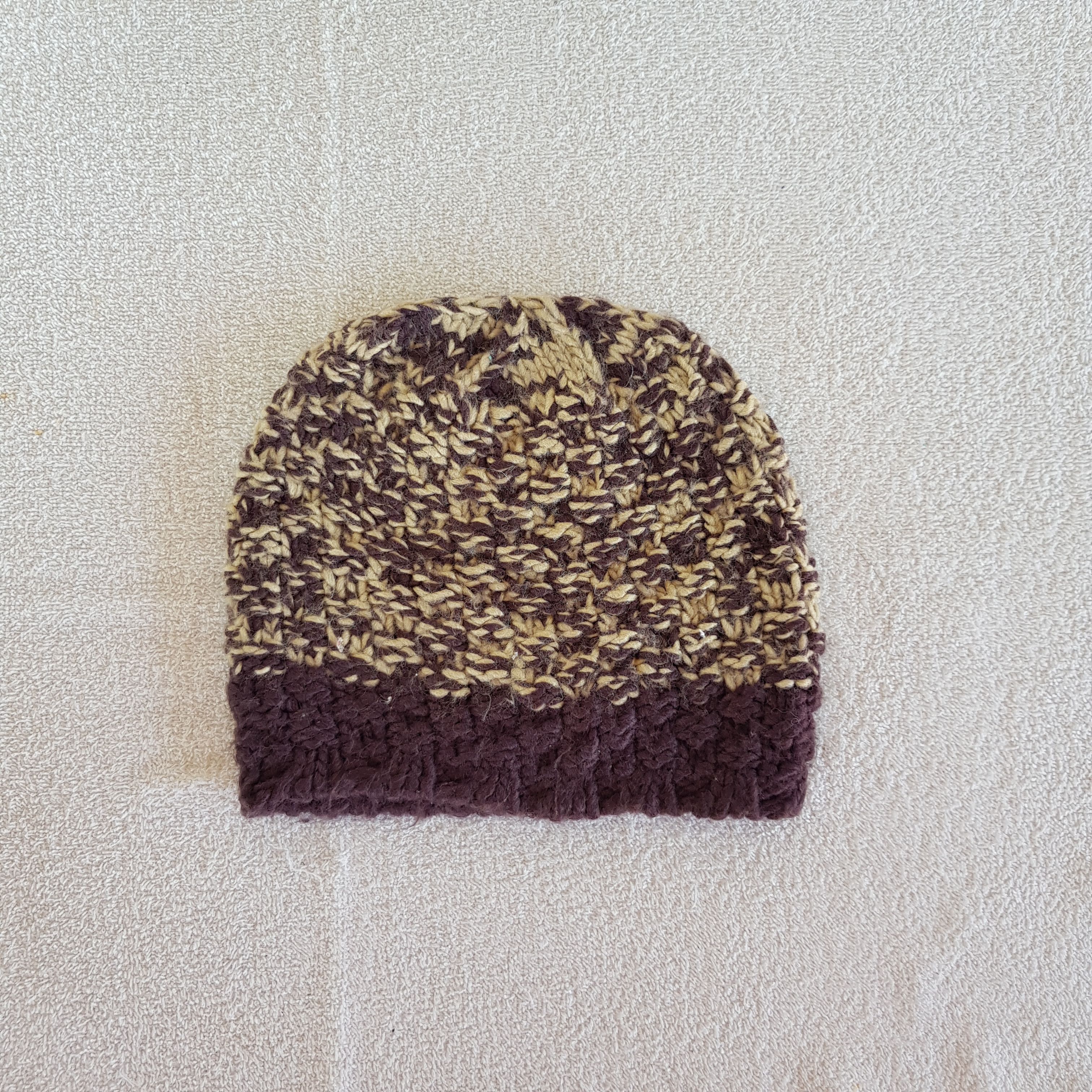 Japanese Brand Vintage Japan Crochet Slouchy Beanie 90s Knit Snow Caps Hats Size ONE SIZE - 5 Thumbnail