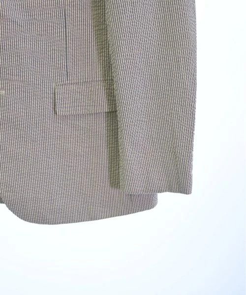 Comme des Garcons Homme Deux Jacket Stripes 3 Button Flap Pocket Cotton Navy x White Size US S / EU 44-46 / 1 - 5 Thumbnail