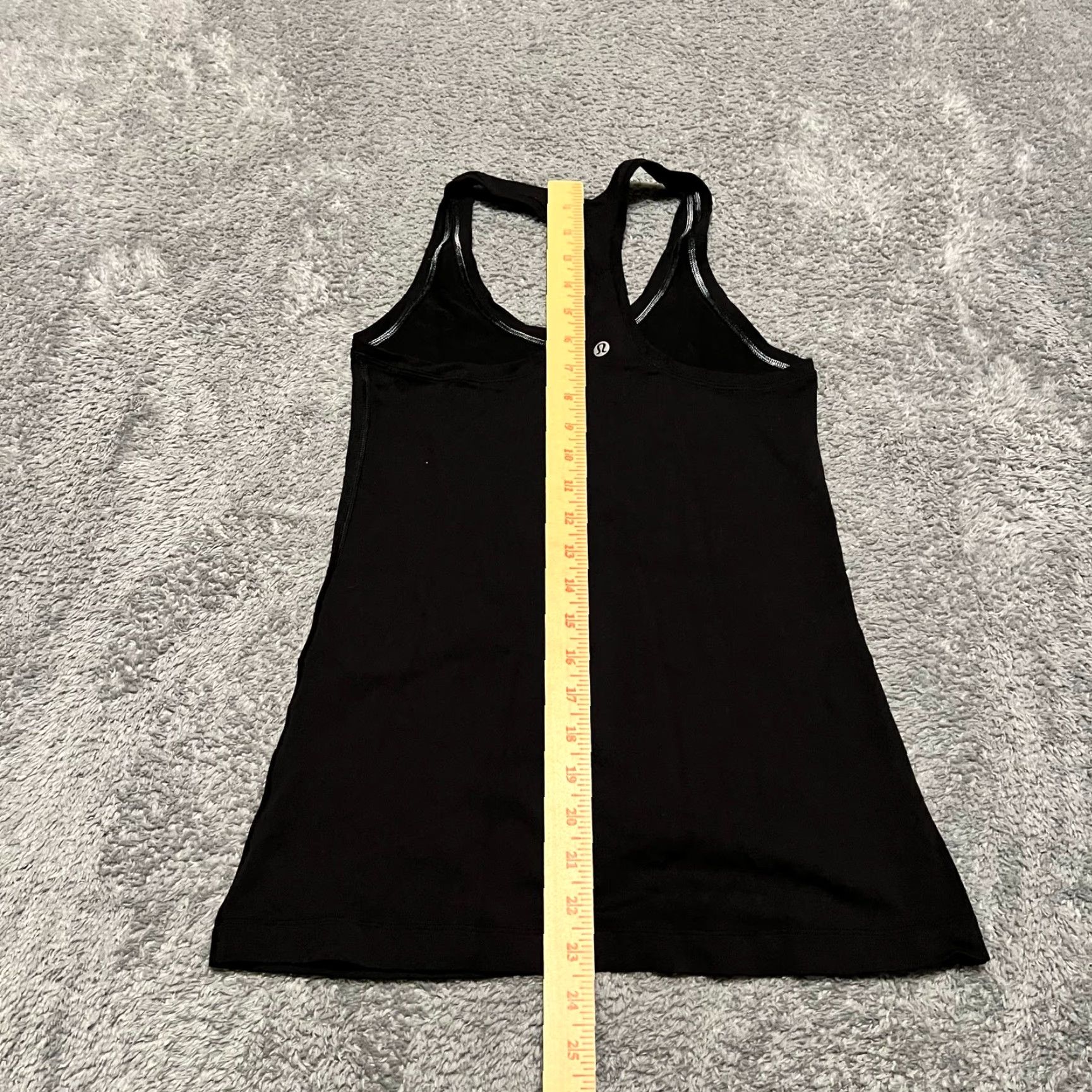 Lululemon Lululemon Tank Top Shirt Womens 6 Black Racerback Shirt Size M / US 6-8 / IT 42-44 - 5 Thumbnail