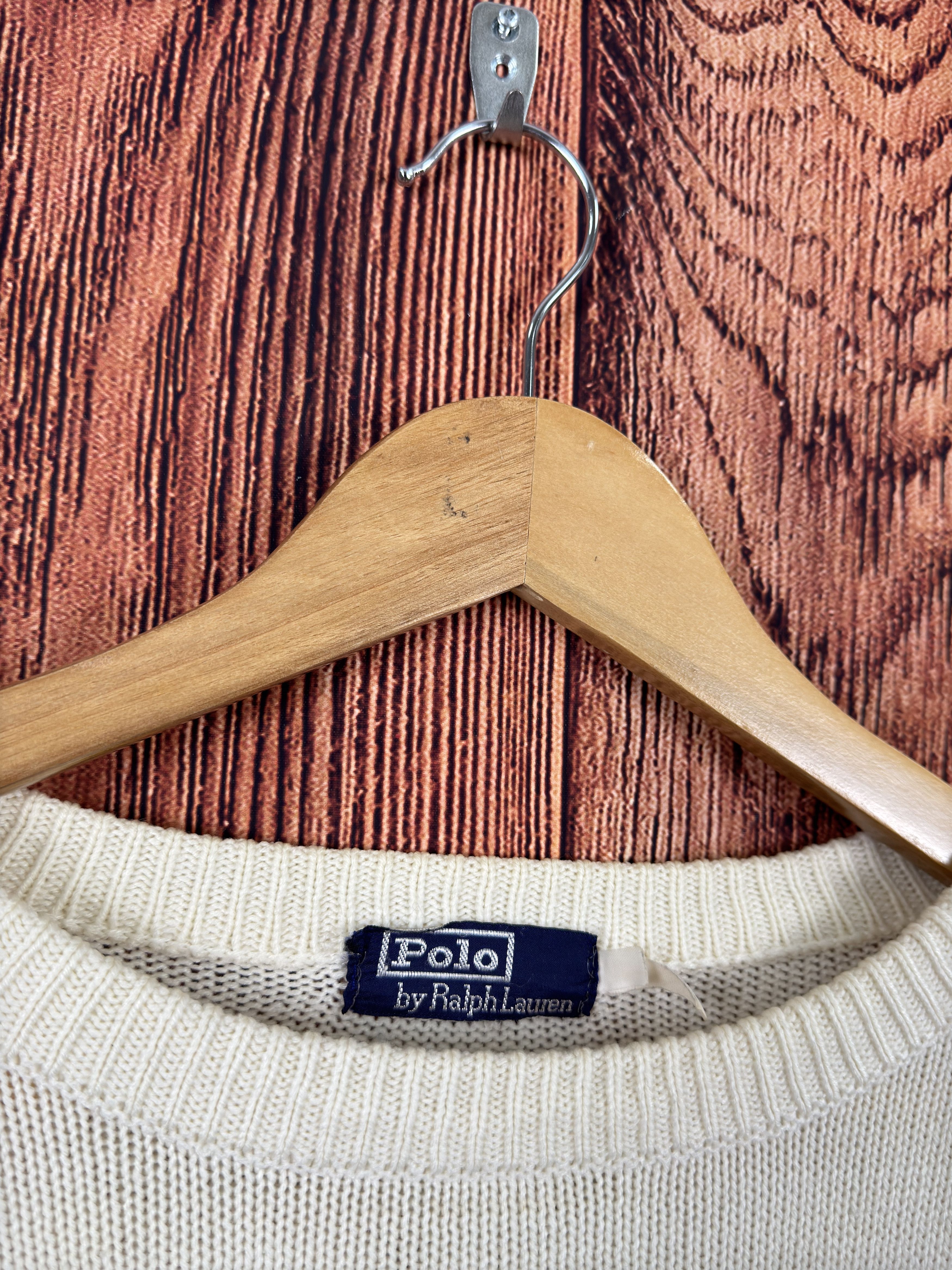 Polo Ralph Lauren Vintage POLO RALPH LAUREN Big Logo Sweater Size US L / EU 52-54 / 3 - 4 Thumbnail