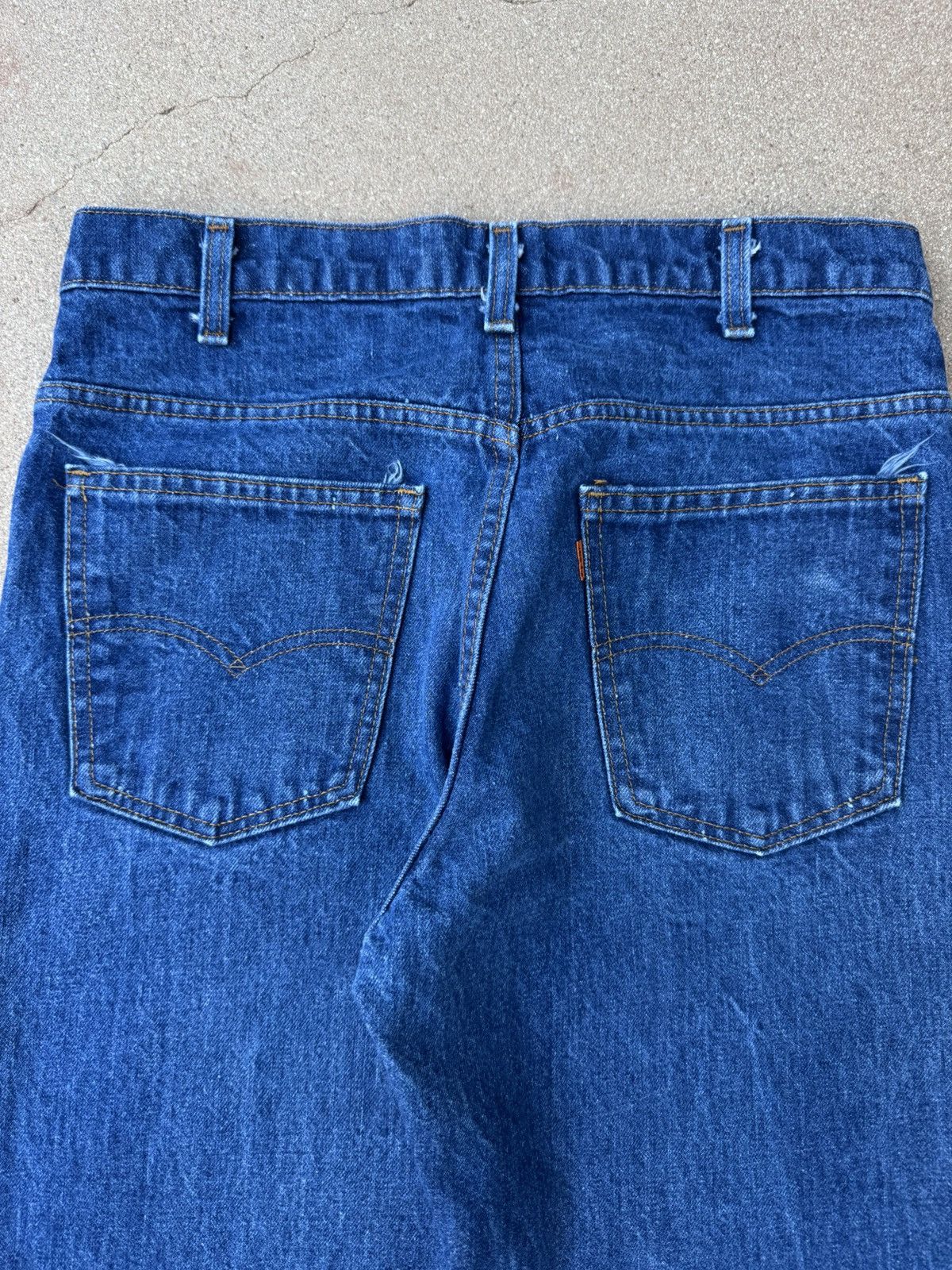 Levi's Vtg 80’s Levi’s 646 Orange Tab Bellbottom Flare Jeans 32x28 Size US 32 / EU 48 - 7 Thumbnail