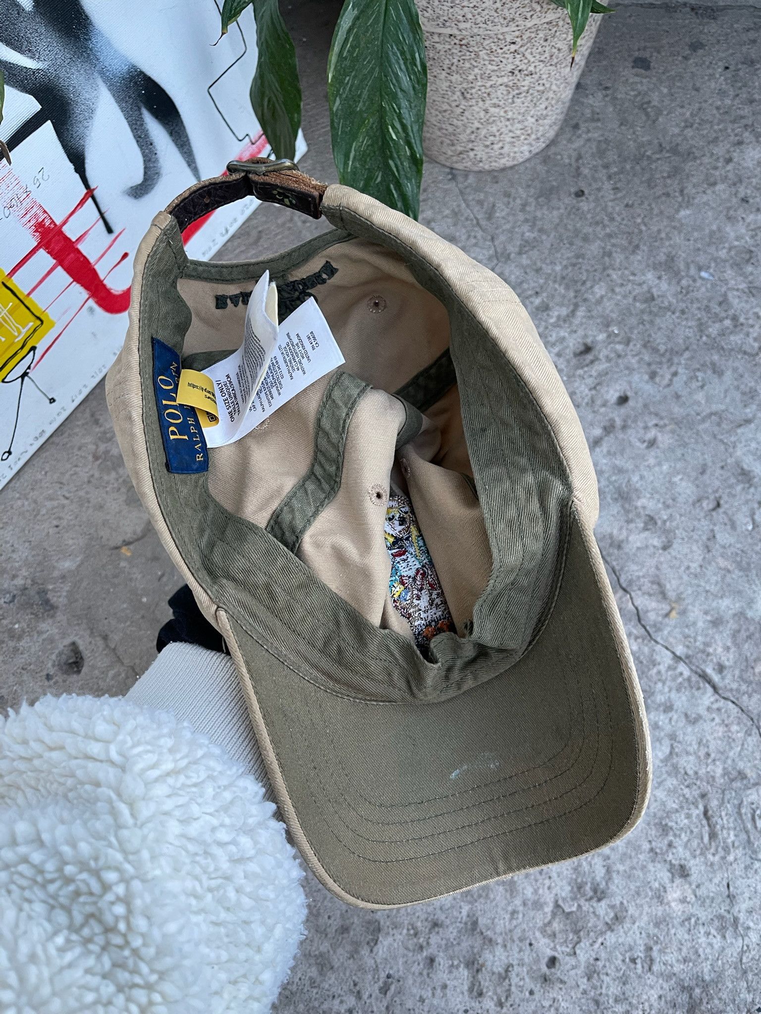 Polo Ralph Lauren Vintage Polo Ralph Lauren Sport Bear Sun Faded Cap Size ONE SIZE - 4 Thumbnail