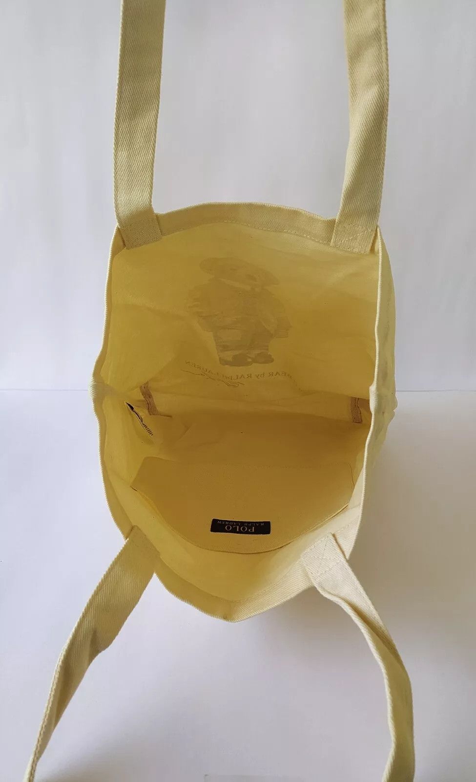 Polo Ralph Lauren Polo Ralph Lauren Polo Bear Cotton Canvas Tote Bag IFD 8002 Size ONE SIZE - 5 Thumbnail