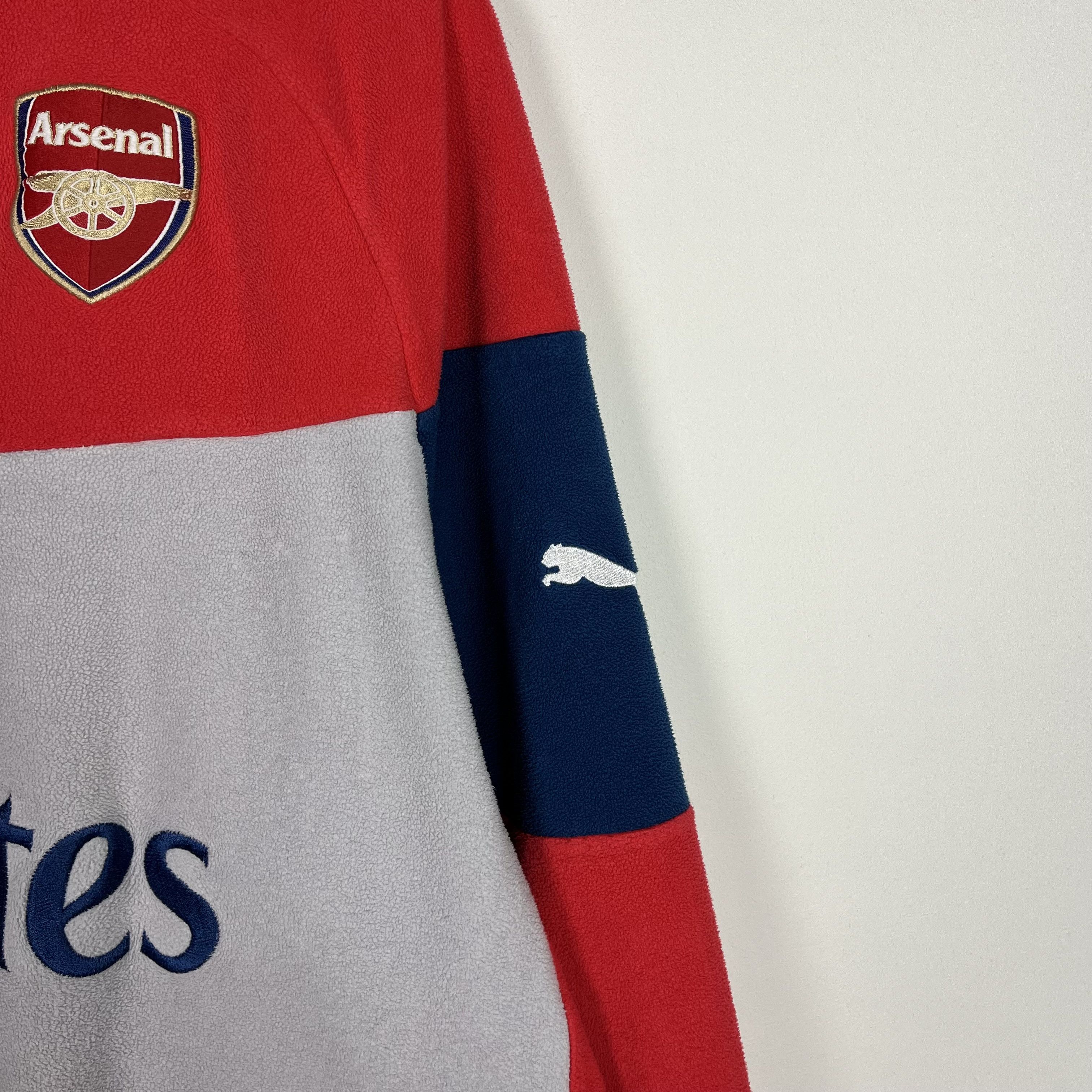 Puma Puma FC Arsenal Big Logo Training Fleece Jacket 2014/2015 Size US XXL / EU 58 / 5 - 14 Thumbnail