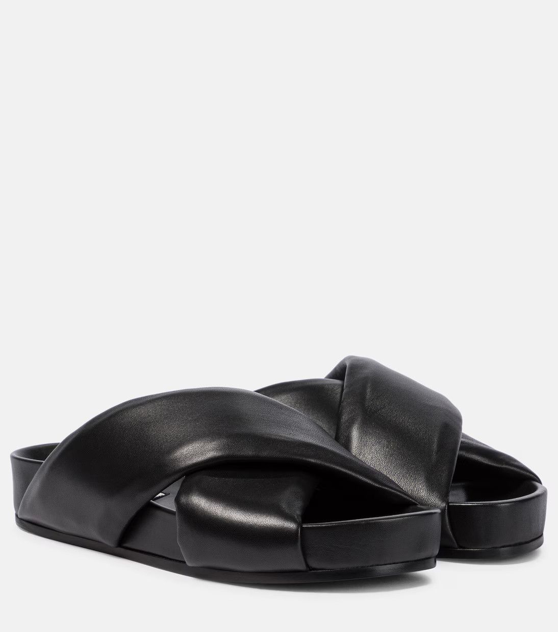 Jil Sander o1y1025 Slippers in Black Size US 5 / IT 35 - 1 Thumbnail