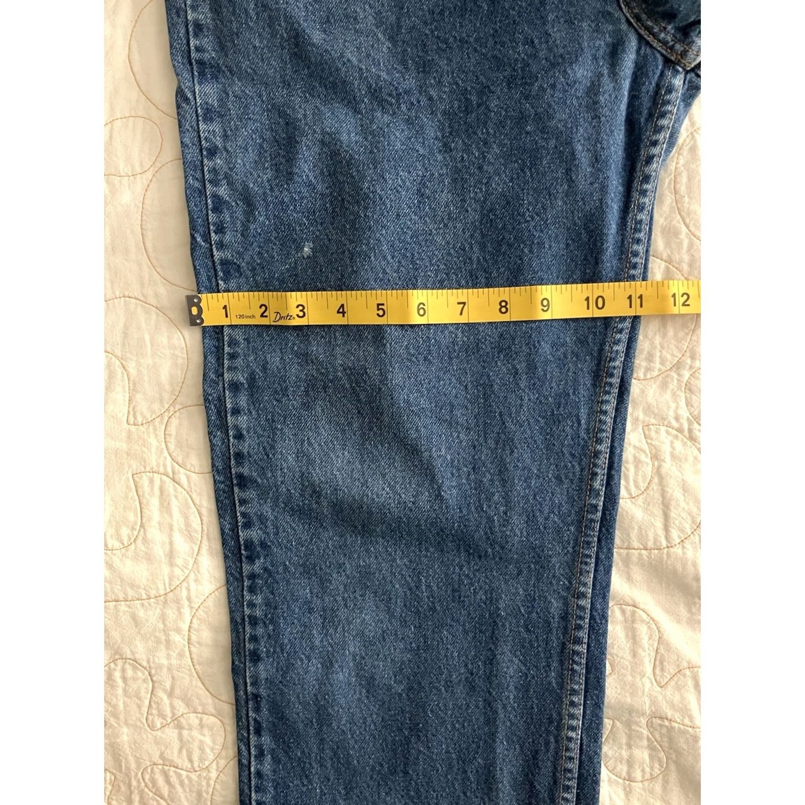Levi's VINTAGE Levi's 505 Mens 36x30 Jeans Blue Denim Regular Fit 5-Pocket 90s Orange Tab USA Classic Girls? Size US 36 / EU 52 - 5 Thumbnail