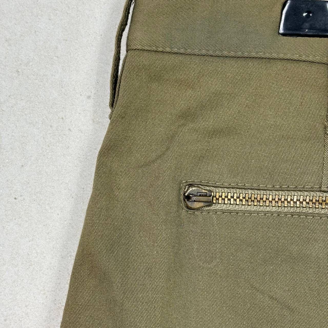 Moschino Moschino Decorative Cargo Skirt Army Green Multipocket Size 31" - 5 Thumbnail