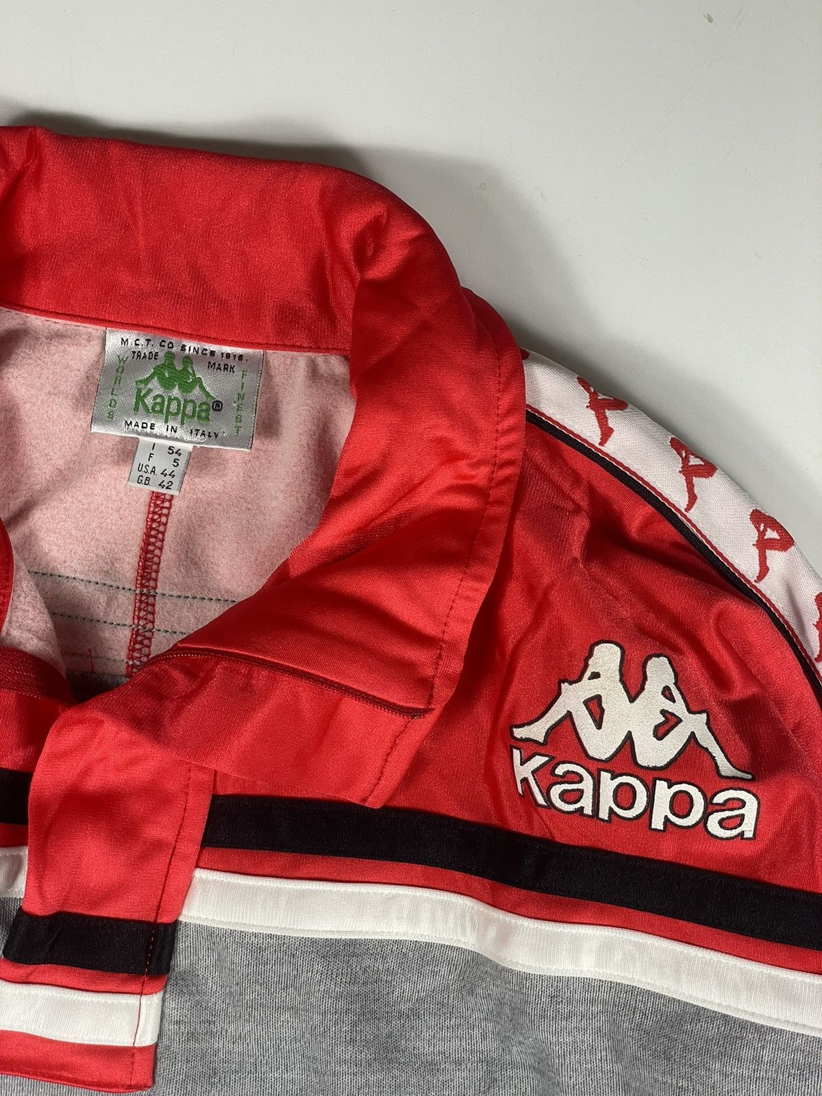 Kappa 1988/89 AC Milan Kappa Set rare soccer jersey track vintage Size US L / EU 52-54 / 3 - 3 Thumbnail