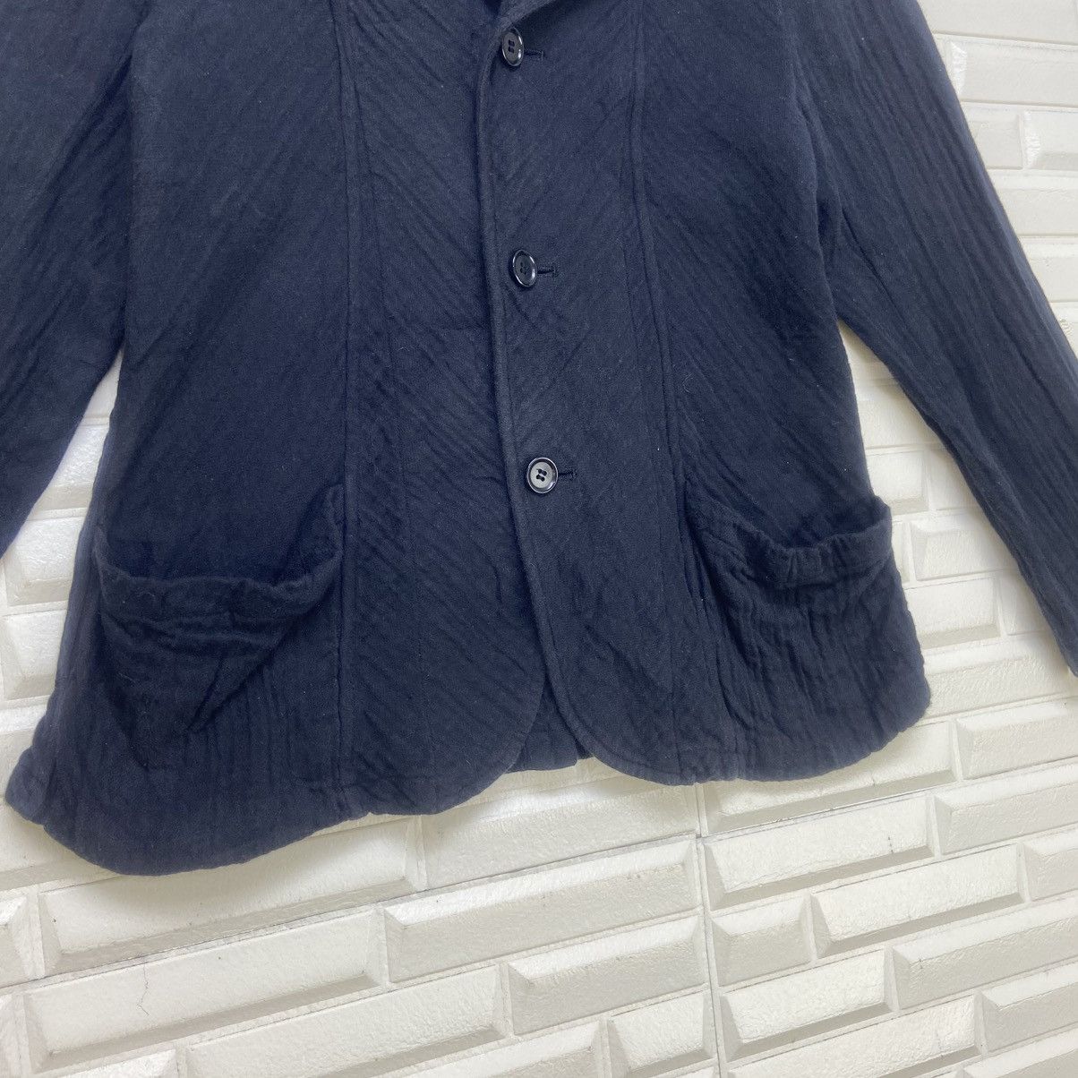 Issey Miyake Plantation by Issey Miyake Pleated Coat Blazer Size S / US 4 / IT 40 - 7 Thumbnail