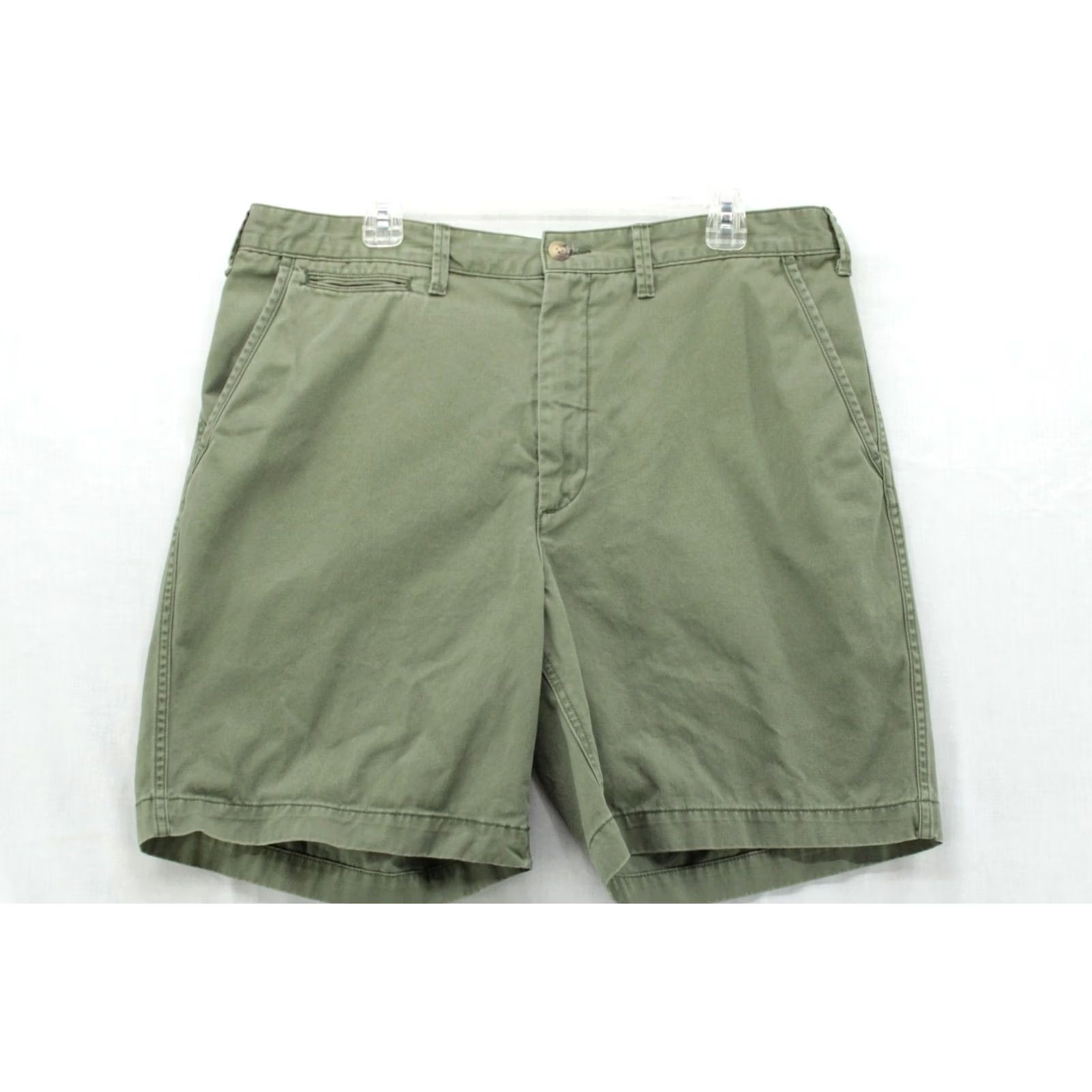 Polo Ralph Lauren Polo Ralph Lauren Shorts Mens 36 Green Relaxed Fit Chino Twill Flat 5 pocket Vintage: No Size US M / EU 48-50 / 2 - 2 Thumbnail