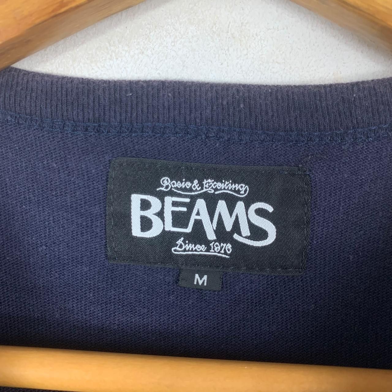 Beams Plus BEAMS PLUS JAPAN Ohio Embossed Logo Tee Shirt Top Size US M / EU 48-50 / 2 - 3 Thumbnail
