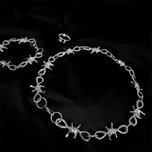 VIBE Retro punk necklace Size ONE SIZE - 3 Thumbnail