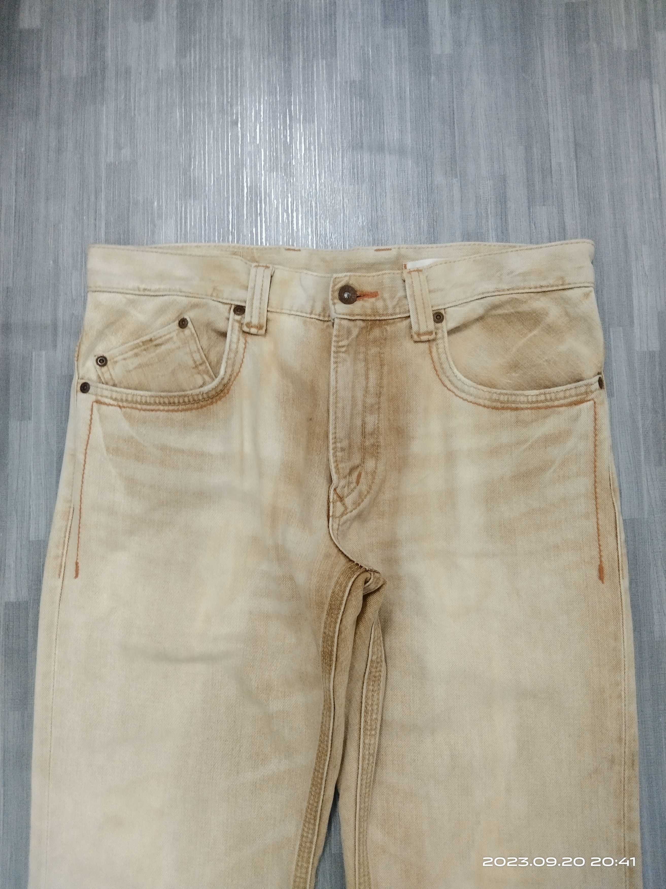 Edwin FLARE SICK WASHED EDWIN DENIM PANTS Size US 32 / EU 48 - 4 Thumbnail