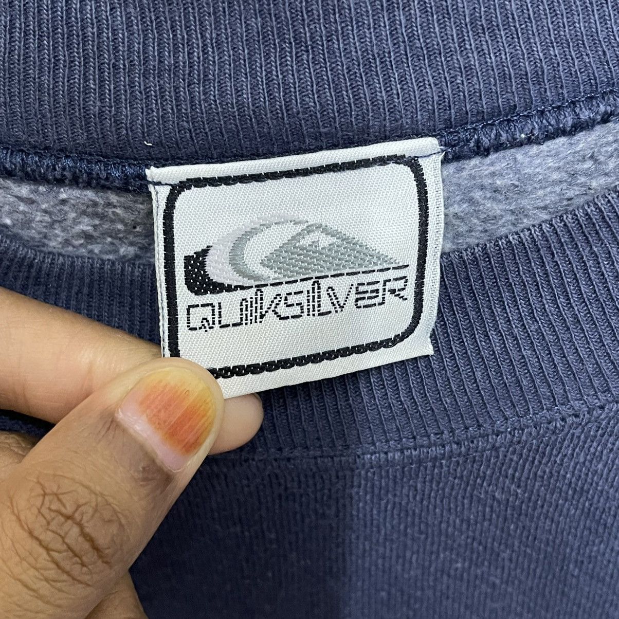 Quiksilver Vintage 90s Quiksilver Big Logo Crewneck Sweatshirt Size US M / EU 48-50 / 2 - 11 Thumbnail