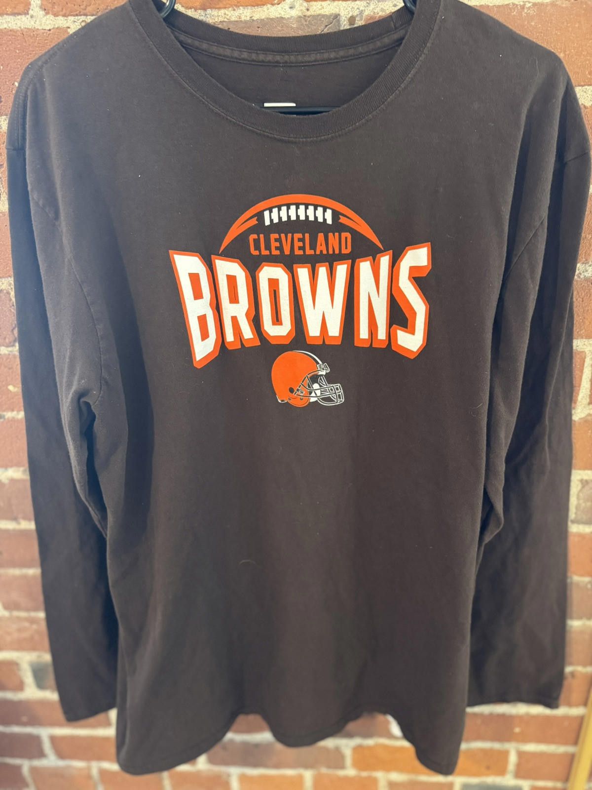 Other Cleveland Browns Long Sleeve T-Shirt, Men’s Size XL Brown Size ONE SIZE - 1 Thumbnail