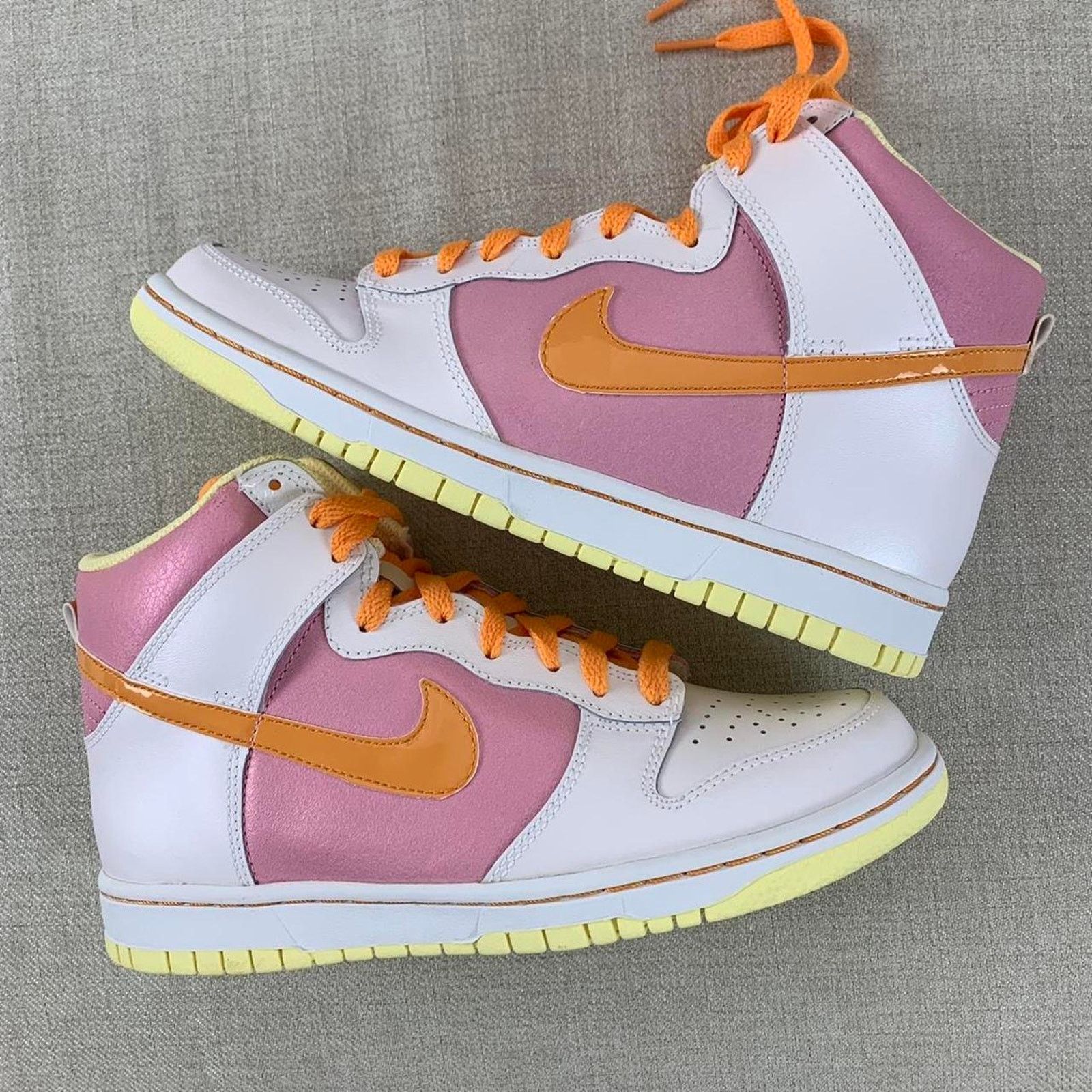 Nike 2009 Nike Dunk High “Perfect Pink” Size US 8 / IT 38 - 2 Thumbnail