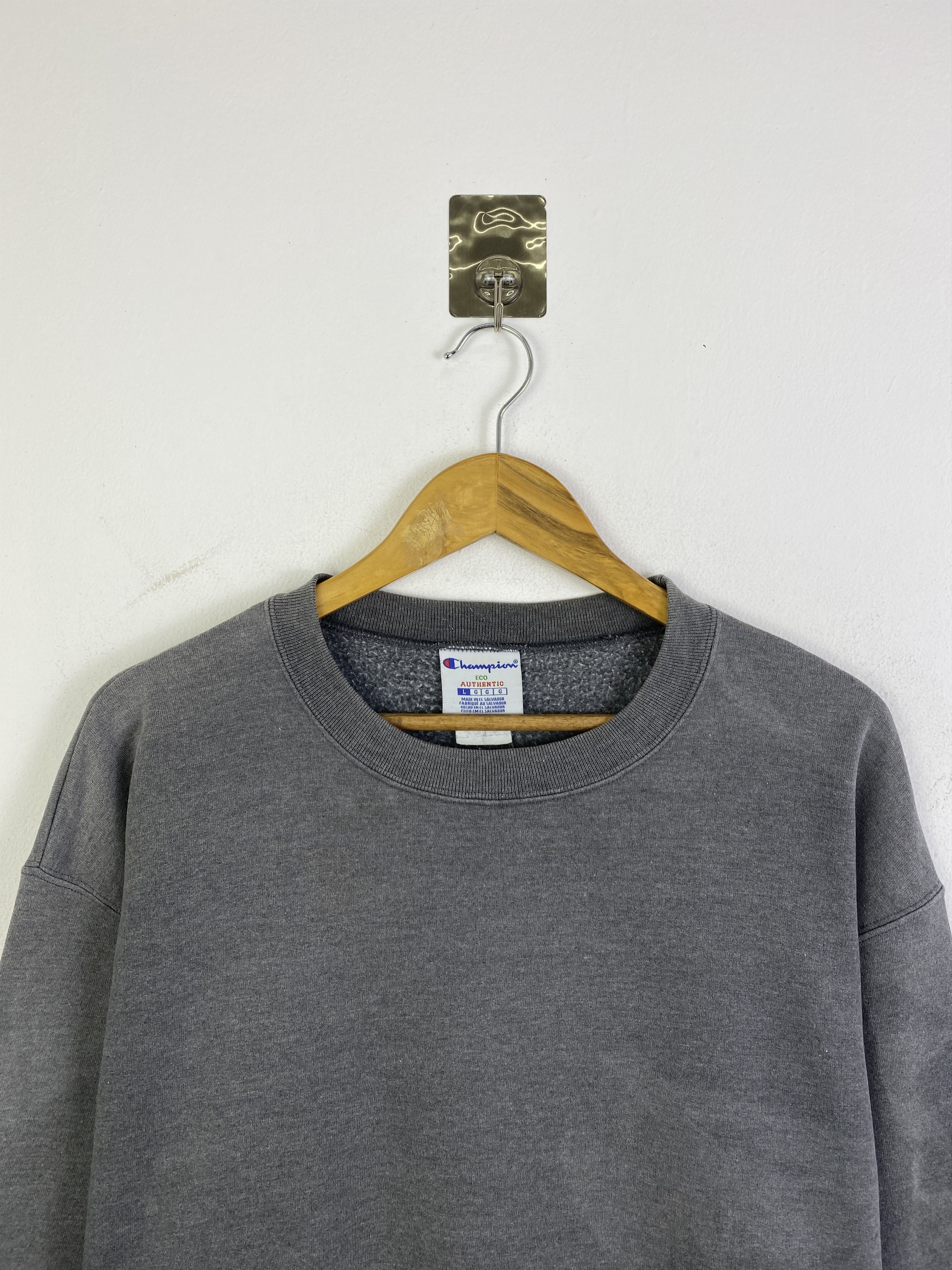 Champion Vintage Champion Faded Pullover Sweatshirt SH0284 Size US L / EU 52-54 / 3 - 2 Thumbnail