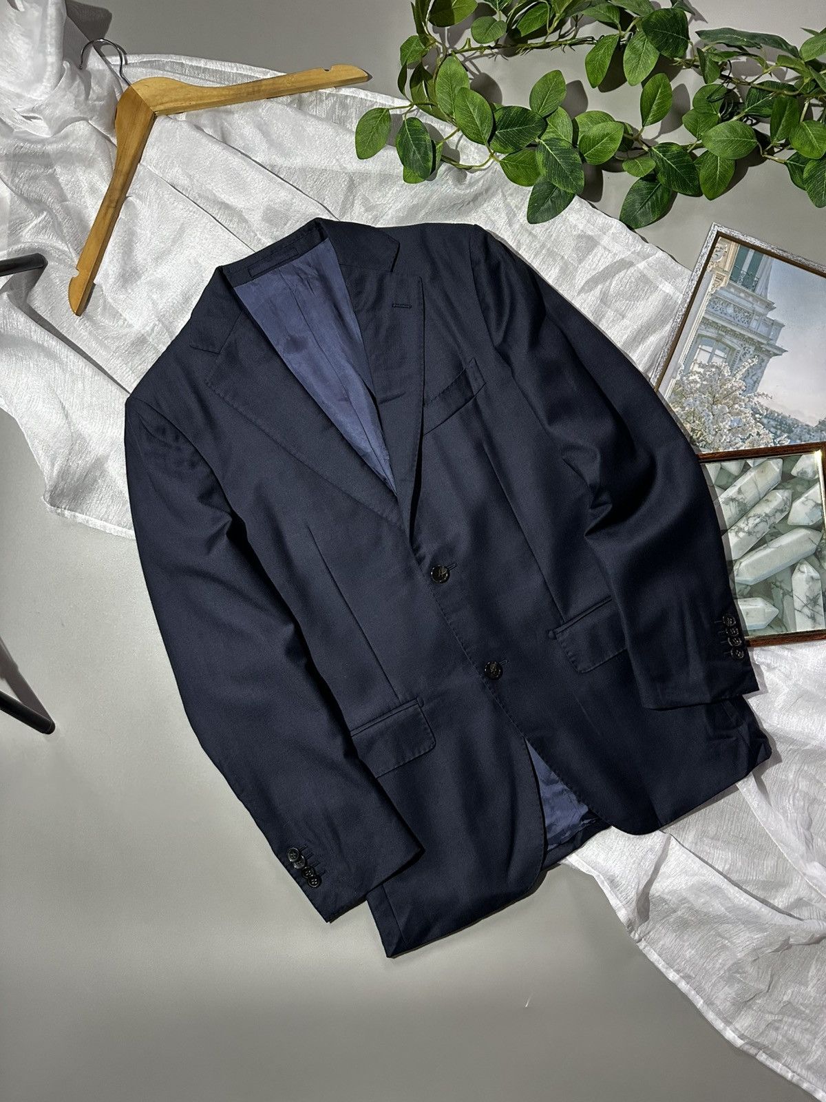 Suitsupply Perennial Blazer Pure Wool Super 110s VitaleBarberisCanonico Size 44R - 3 Thumbnail