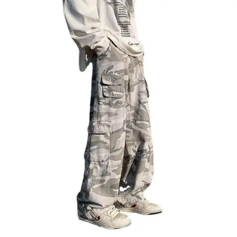 Japanese Brand Retro loose high street hip-hop camouflage jeans Size US 32 / EU 48 - 5 Thumbnail