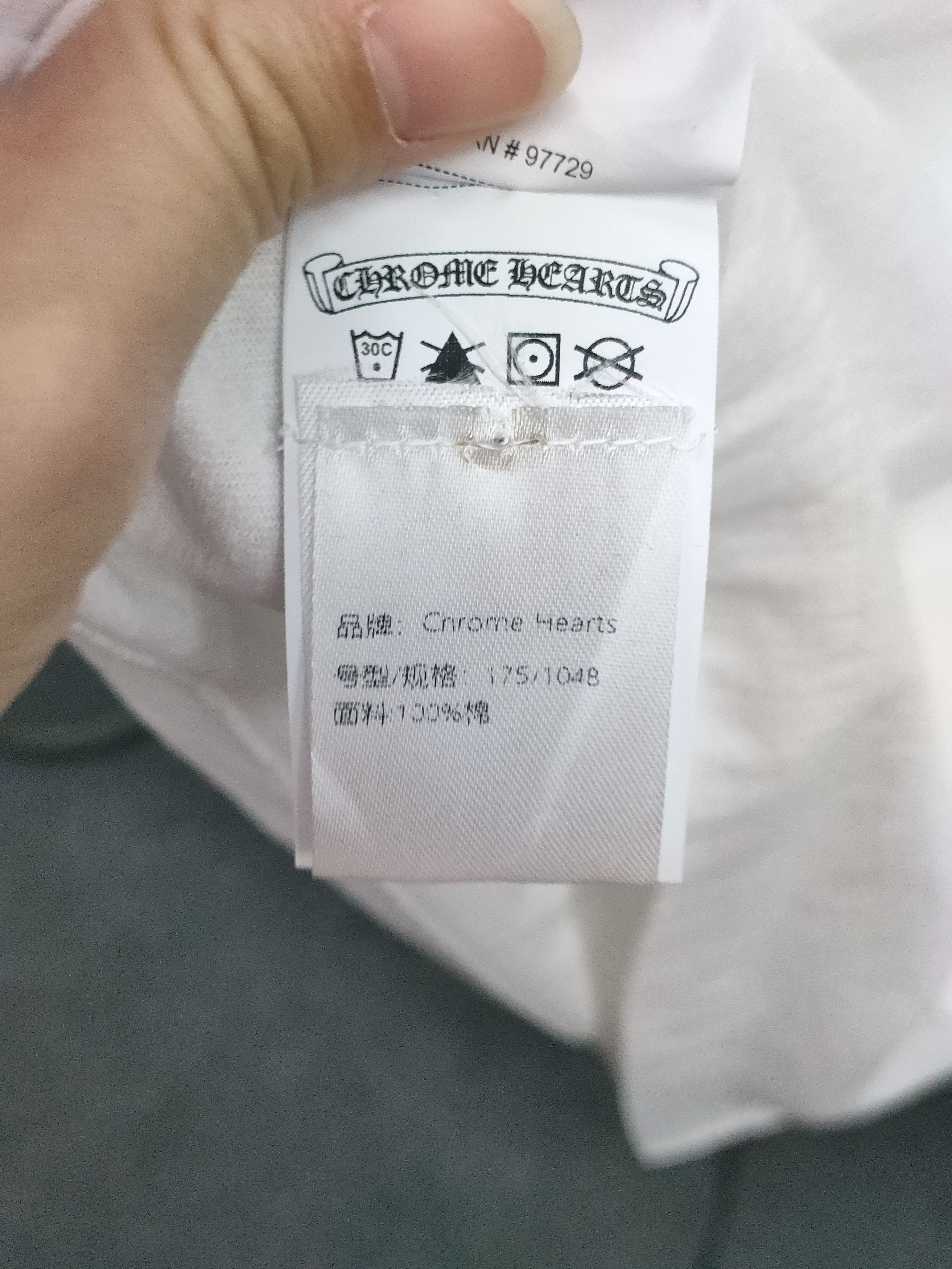 Chrome Hearts Chrome Hearts GRP Pocket Long Sleeves Tee Size US L / EU 52-54 / 3 - 7 Thumbnail