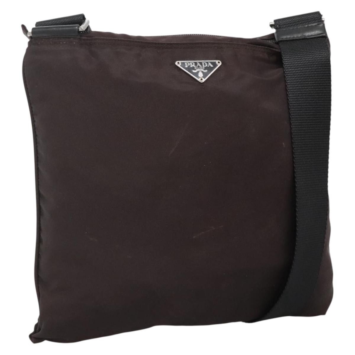 Prada Prada Flat Messenger Bag Tessuto Size ONE SIZE - 1 Thumbnail