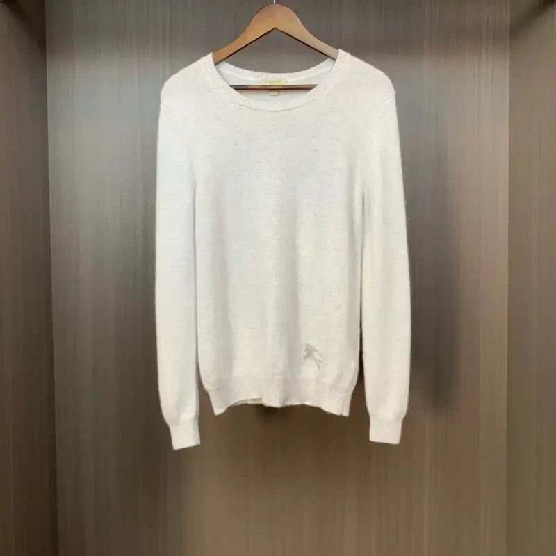 Burberry Burberry Pink Cotton Logo Long Sleeve Top Size M / US 6-8 / IT 42-44 - 1 Thumbnail