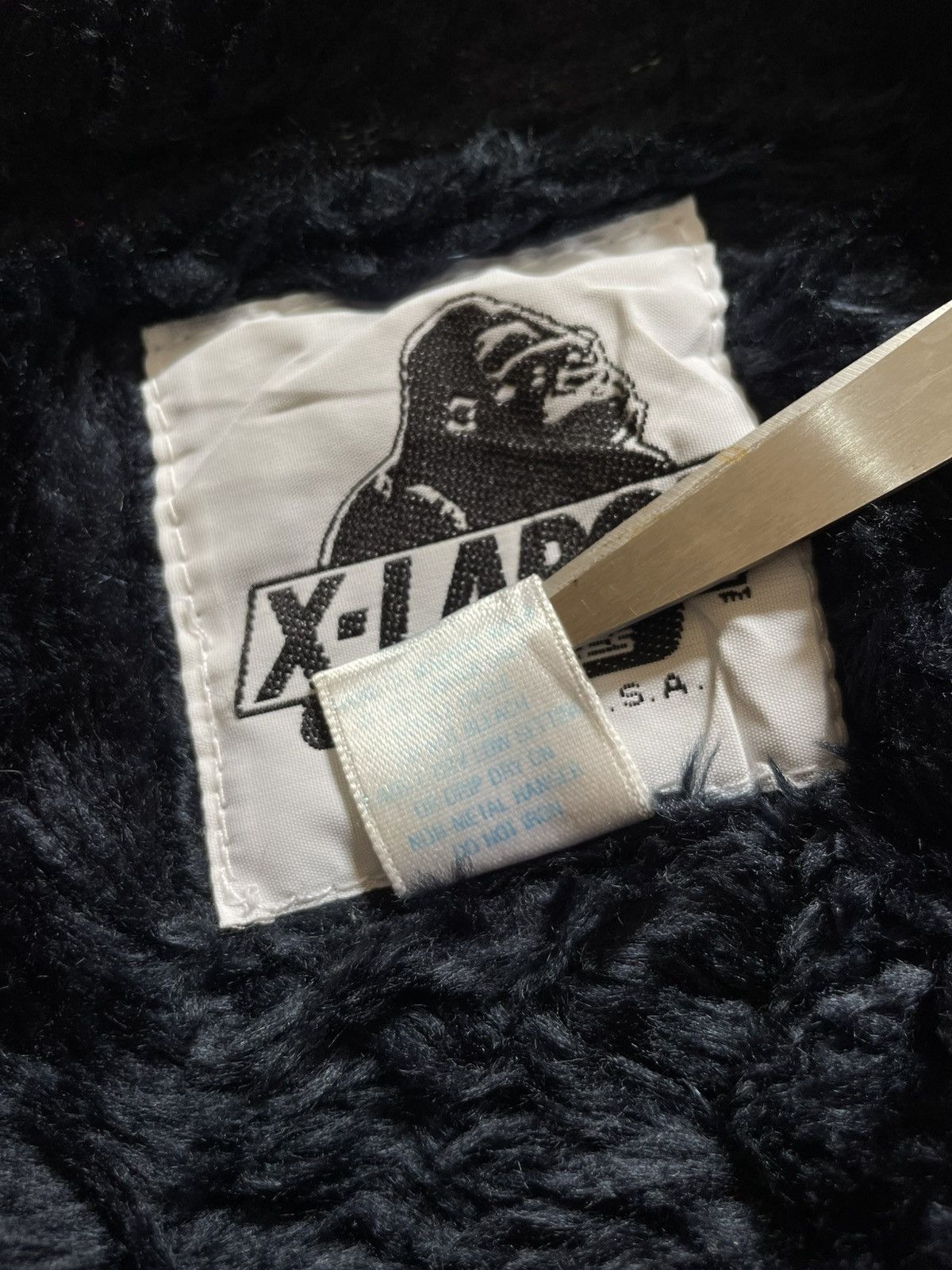 Xlarge Vintage Xlarge biker nylon jacket Size US L / EU 52-54 / 3 - 8 Thumbnail