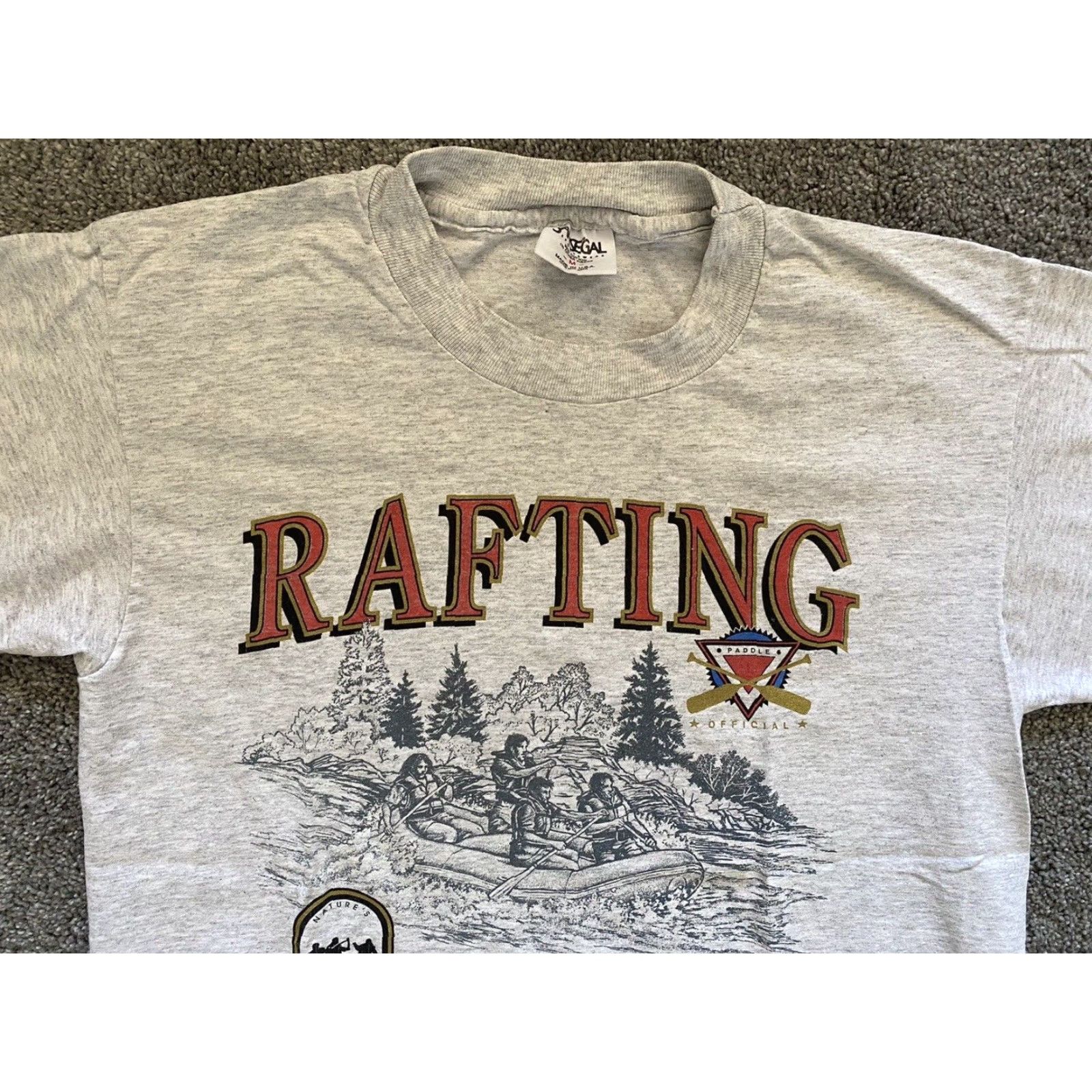 Vintage VINTAGE San Segal T-Shirt Men’s M Short Sleeve Gray USA Outdoor Classic Hipster Nature Moab Utah Made In USA Size US M / EU 48-50 / 2 - 4 Thumbnail