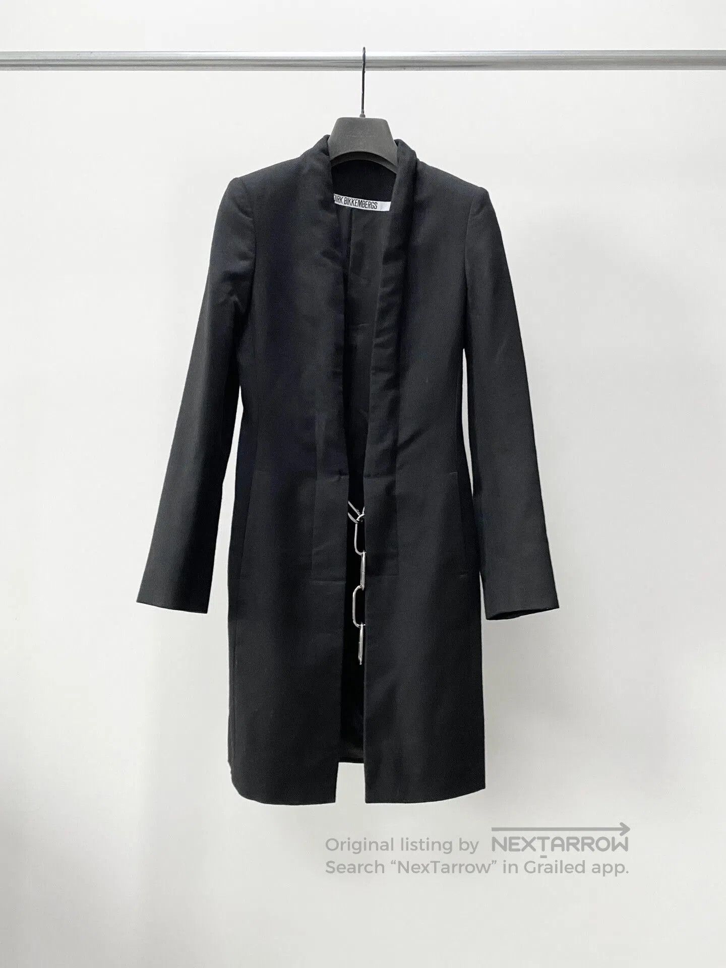 Dirk Bikkembergs Dirk Bikkembergs Structured Coat. Size US XS / EU 42 / 0 - 1 Thumbnail
