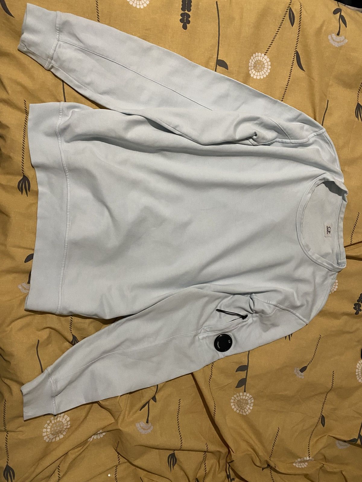C.P. Company CP LtWght Lens Sweat Sn42 Starlight Size US XL / EU 56 / 4 - 2 Thumbnail