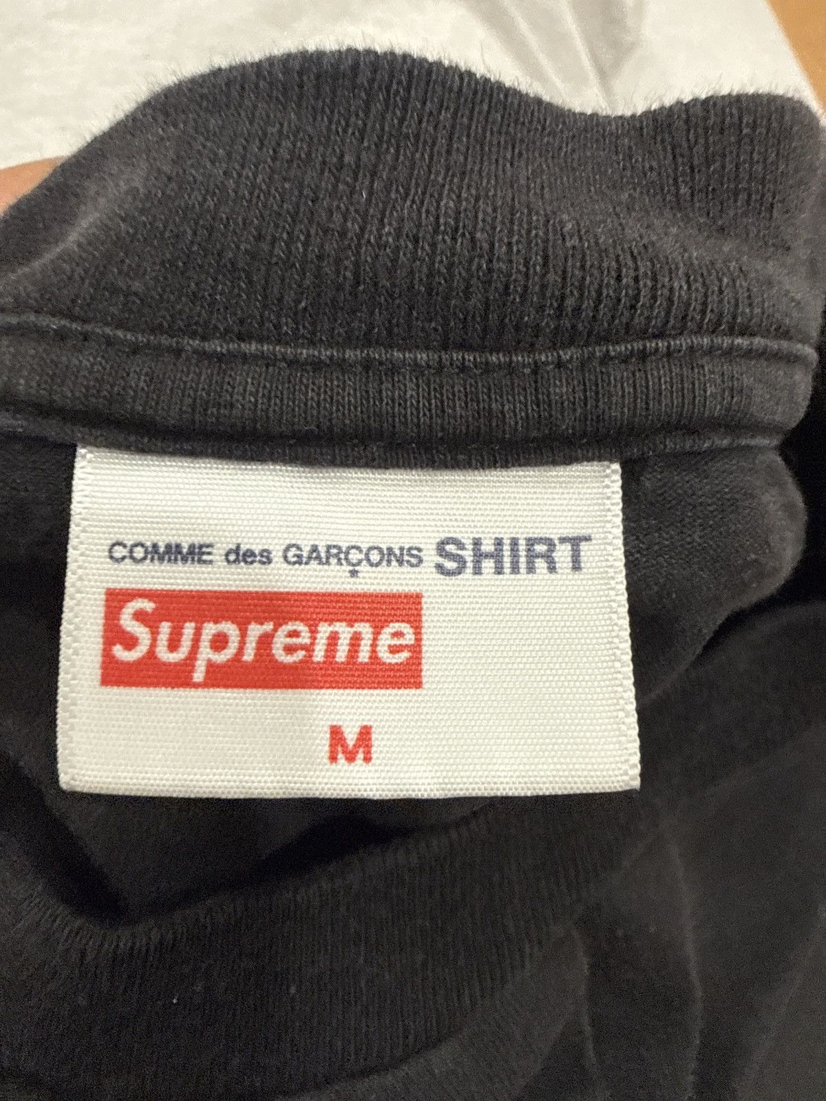Comme des Garcons SHIRT × Supreme Supreme x CDG split box logo Size US M / EU 48-50 / 2 - 6 Thumbnail